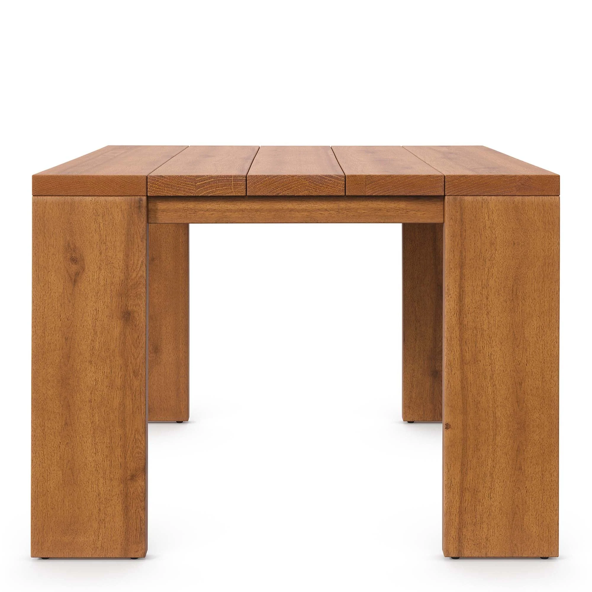 Tahoe 5-Piece Outdoor Patio Acacia Wood Furniture Set - Image 9