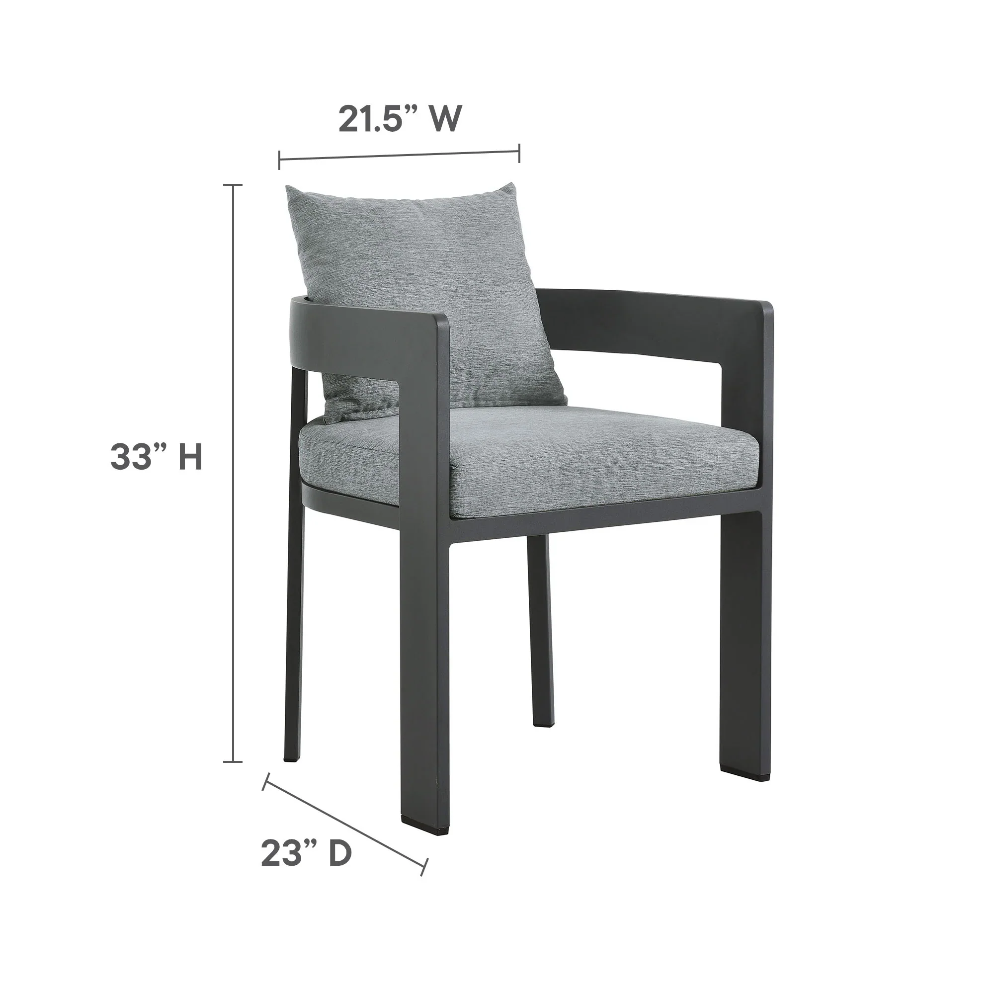Tahoe 9-Piece Outdoor Patio Aluminum Dining - Image 9