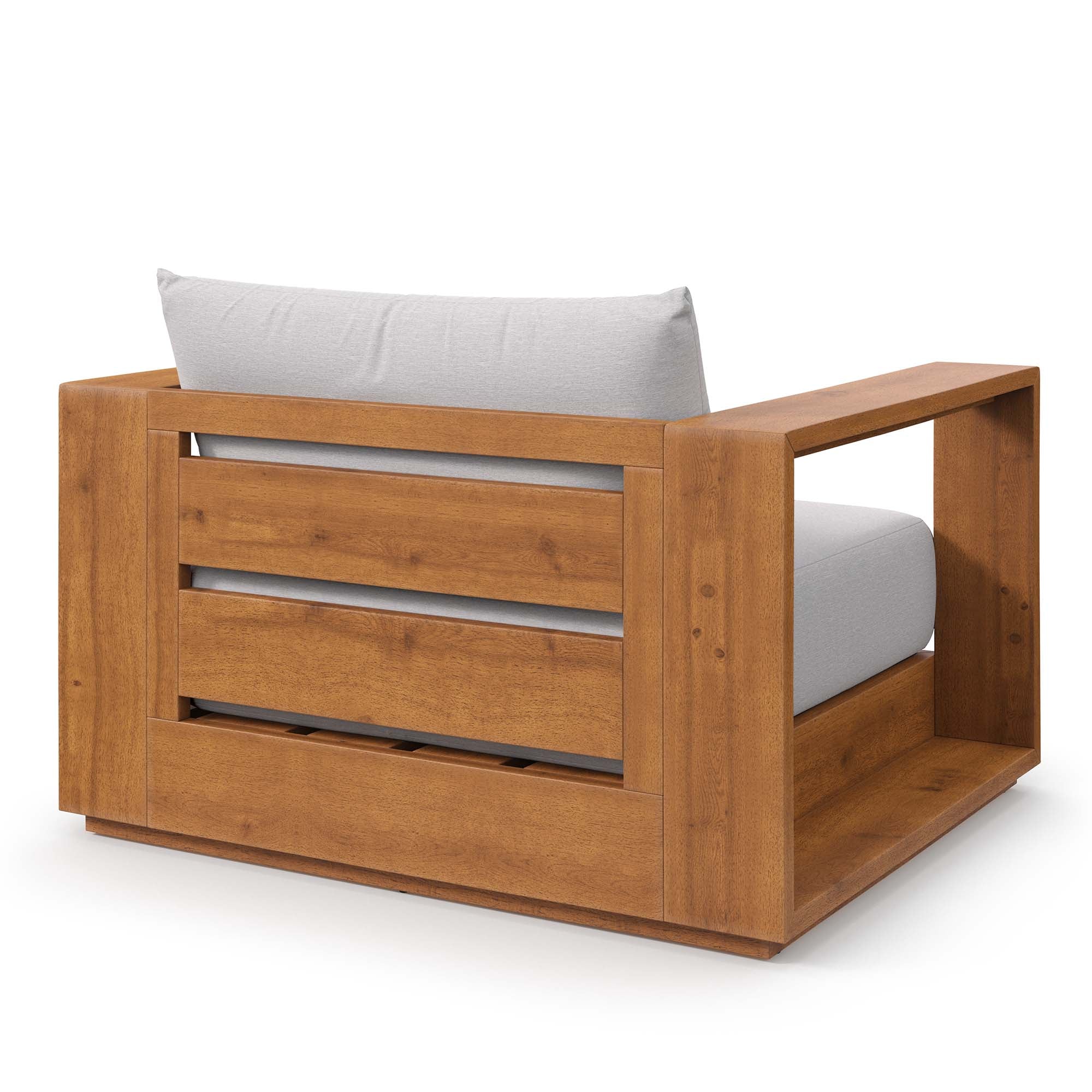 Tahoe Outdoor Patio Acacia Wood Chair - Image 15