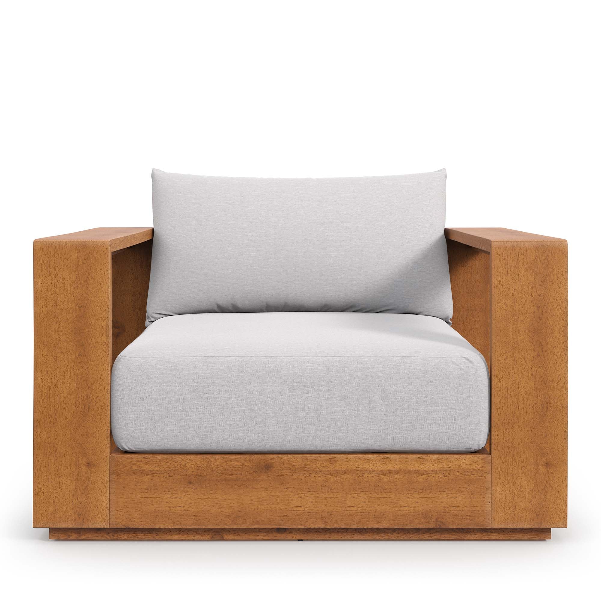 Tahoe Outdoor Patio Acacia Wood Chair - Image 17