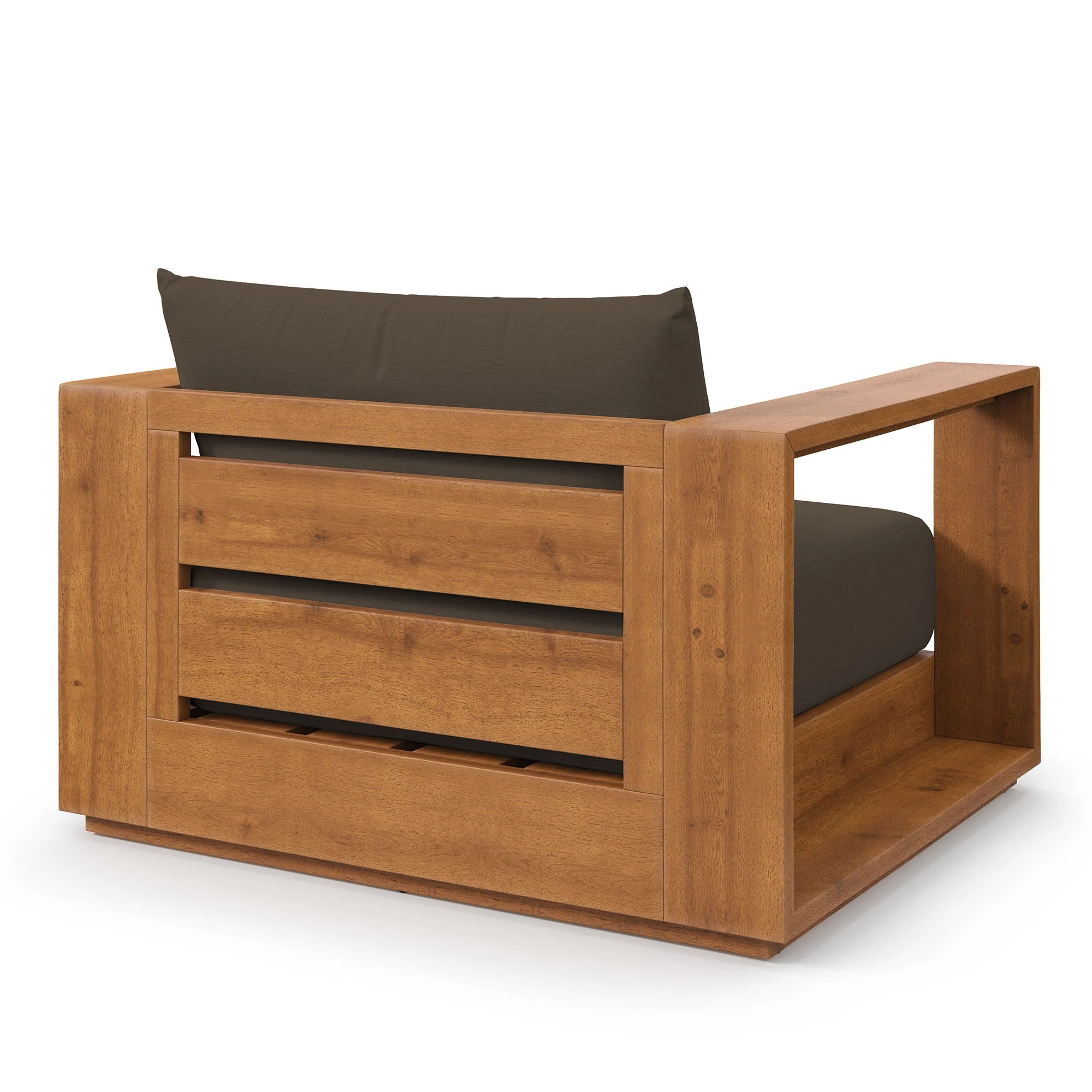 Tahoe Outdoor Patio Acacia Wood Chair - Image 4