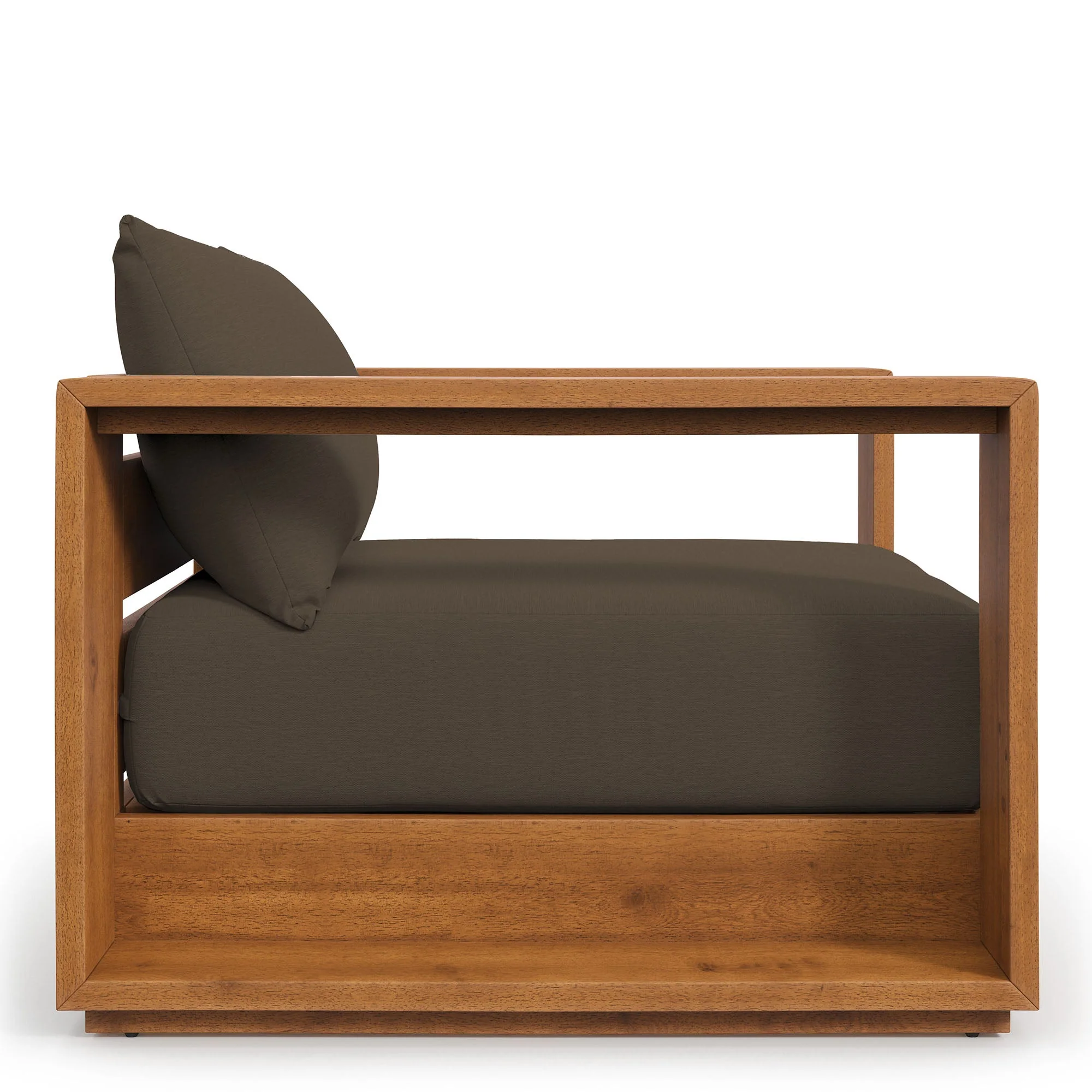 Tahoe Outdoor Patio Acacia Wood Chair - Image 5