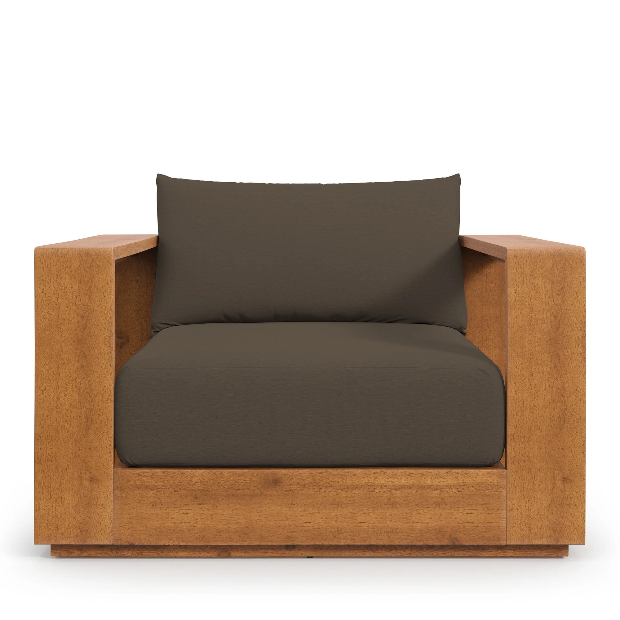 Tahoe Outdoor Patio Acacia Wood Chair - Image 6