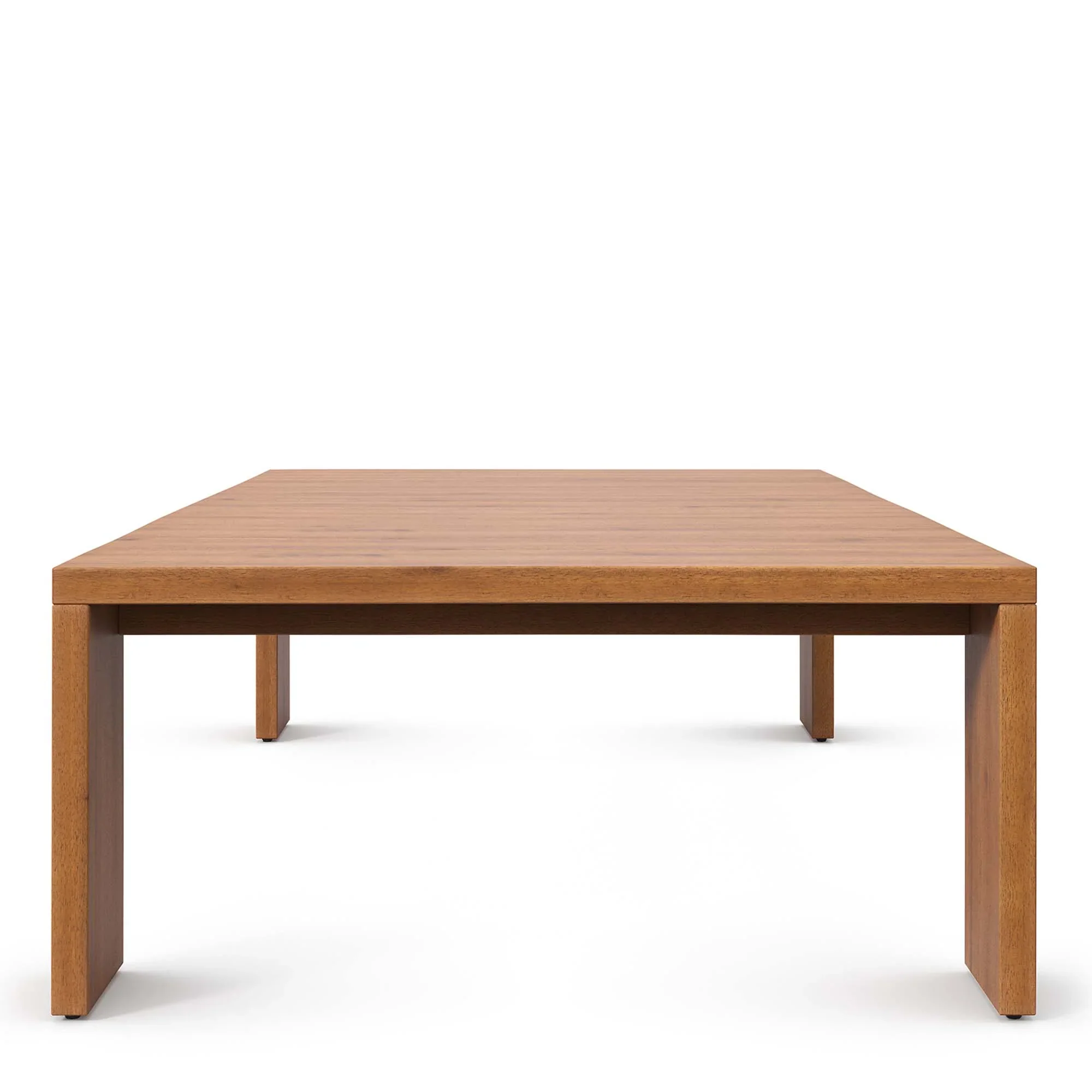 Tahoe Outdoor Patio Acacia Wood Coffee Table in Natural - Image 5