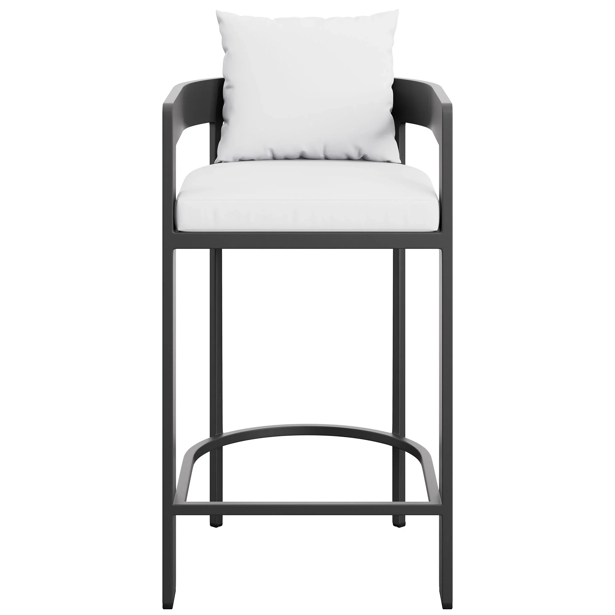 Tahoe Outdoor Patio Aluminum Bar Chair - Image 13