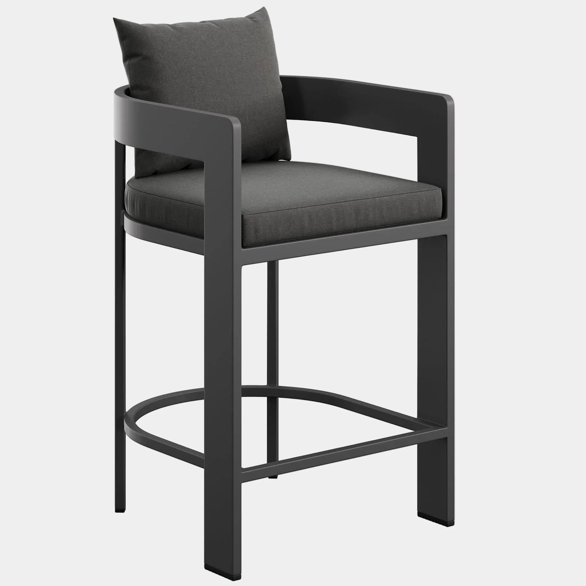 Tahoe Outdoor Patio Aluminum Counter Stool - Image 10
