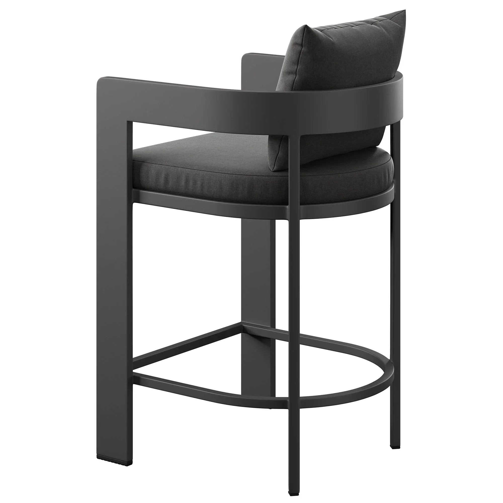 Tahoe Outdoor Patio Aluminum Counter Stool - Image 14