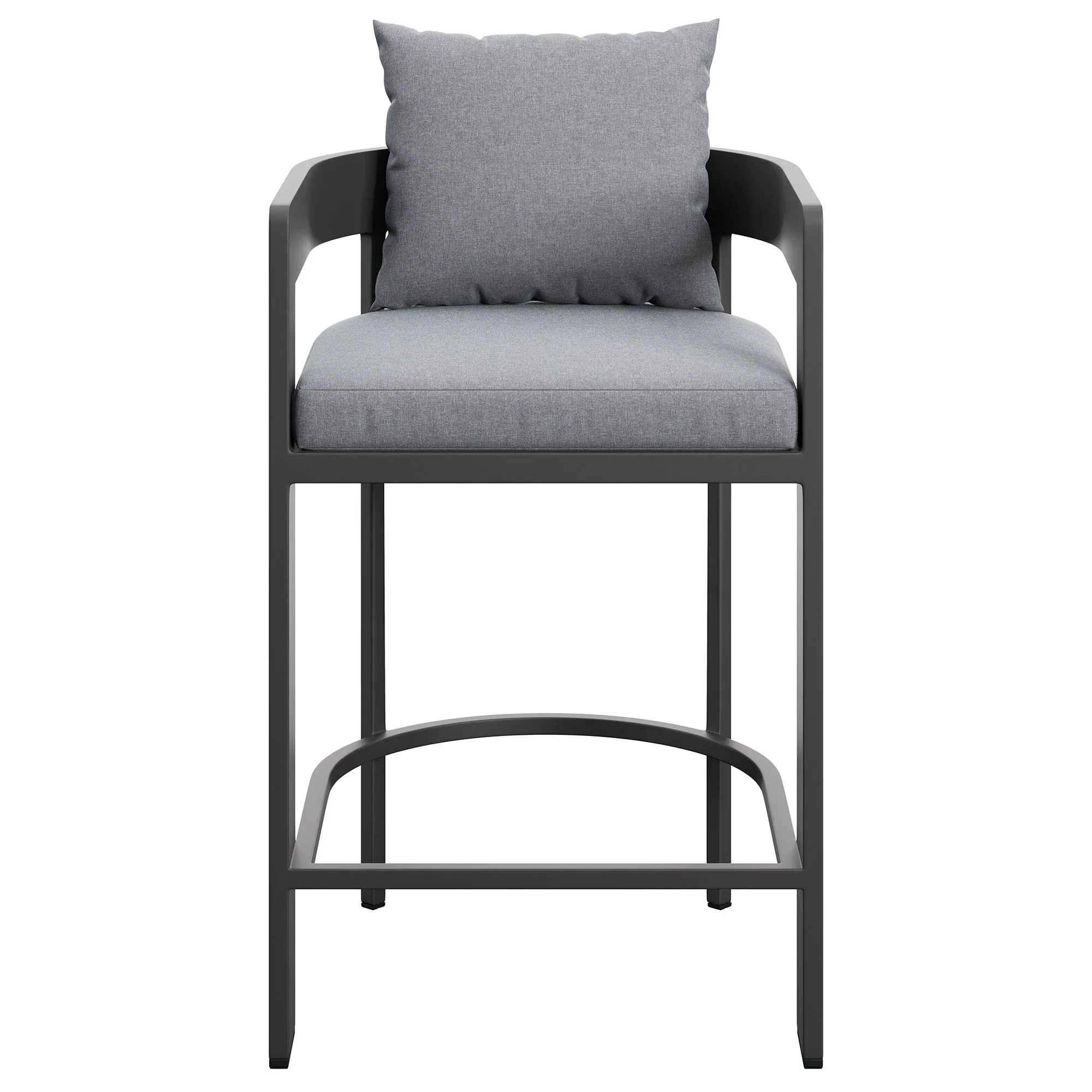 Tahoe Outdoor Patio Aluminum Counter Stool - Image 21
