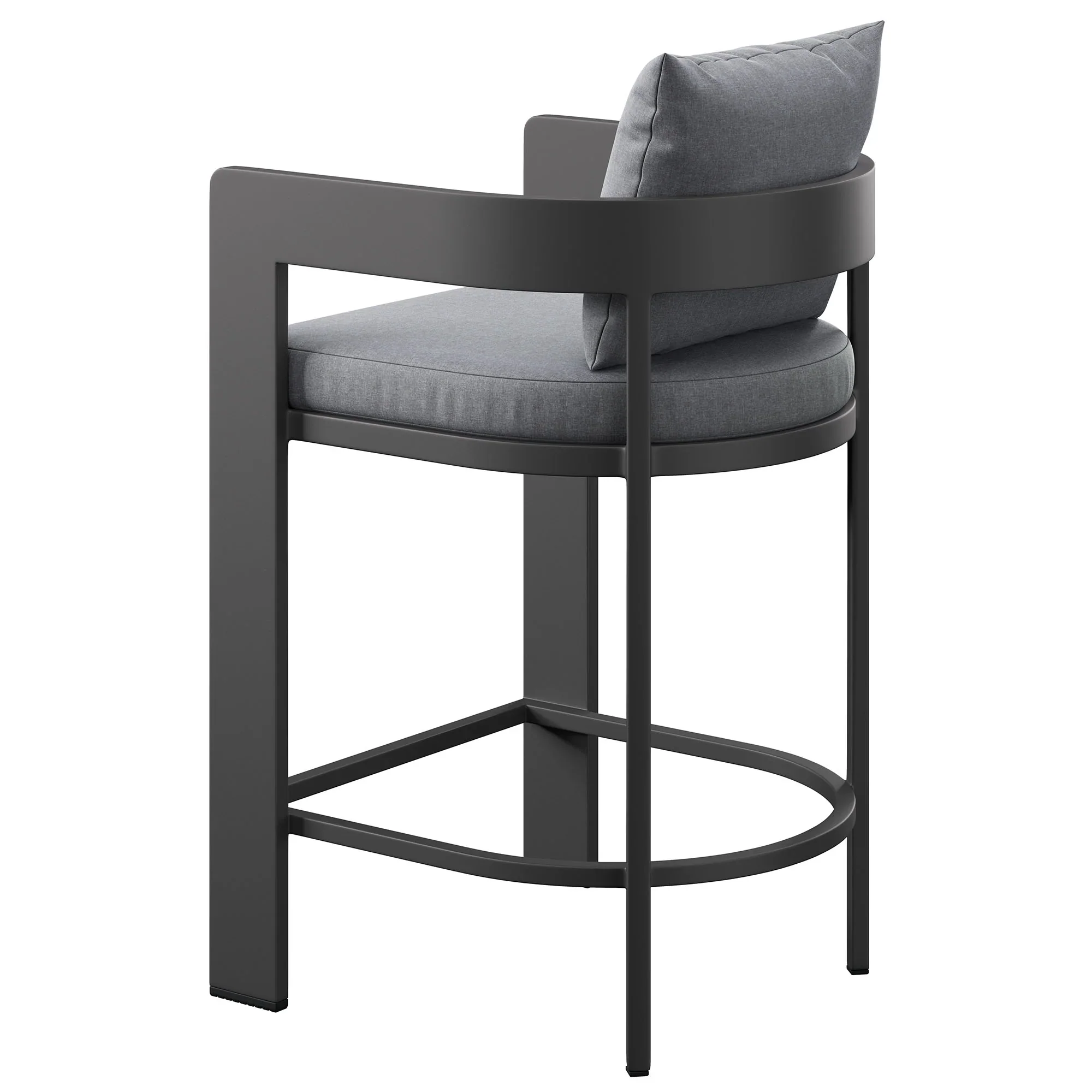 Tahoe Outdoor Patio Aluminum Counter Stool - Image 23