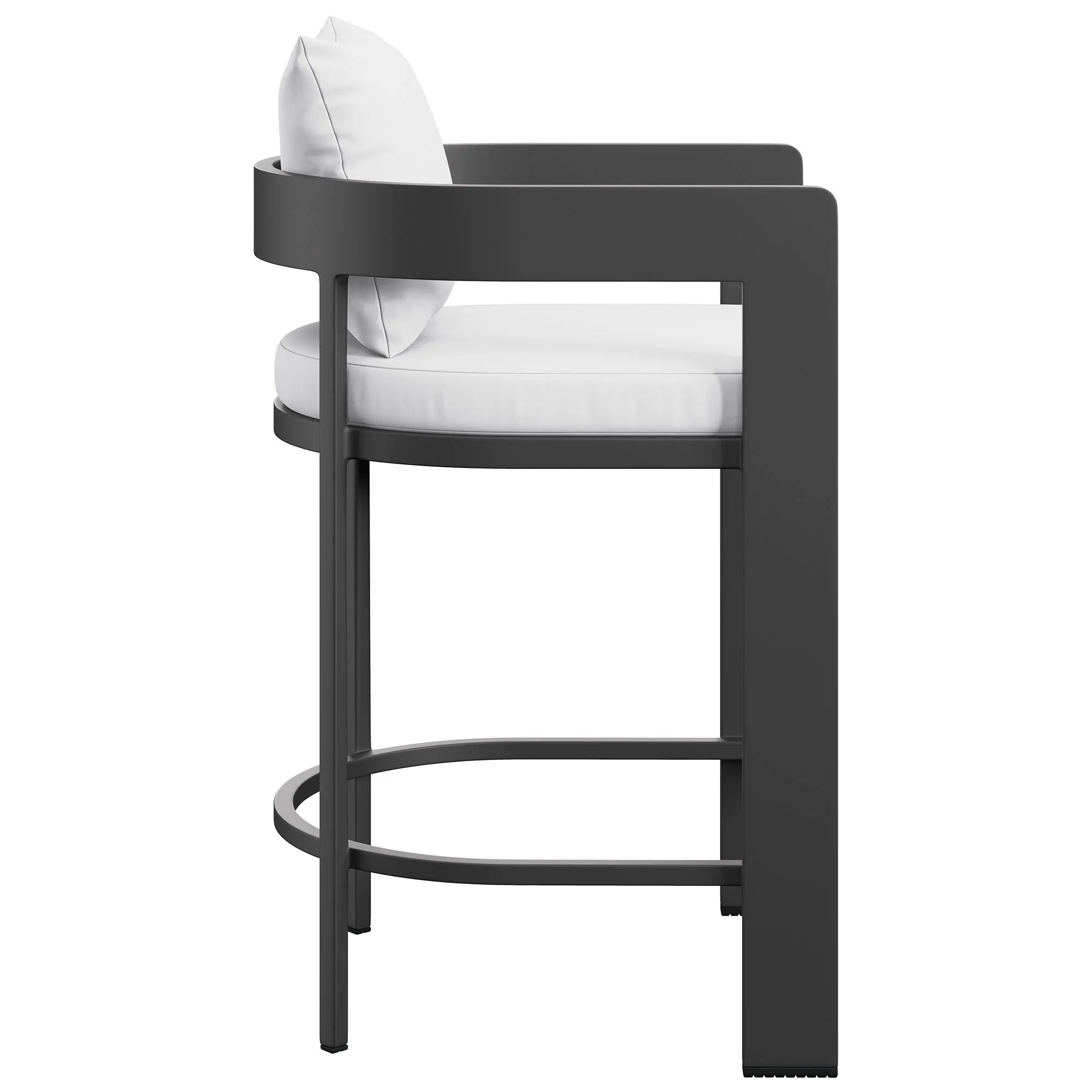 Tahoe Outdoor Patio Aluminum Counter Stool - Image 4