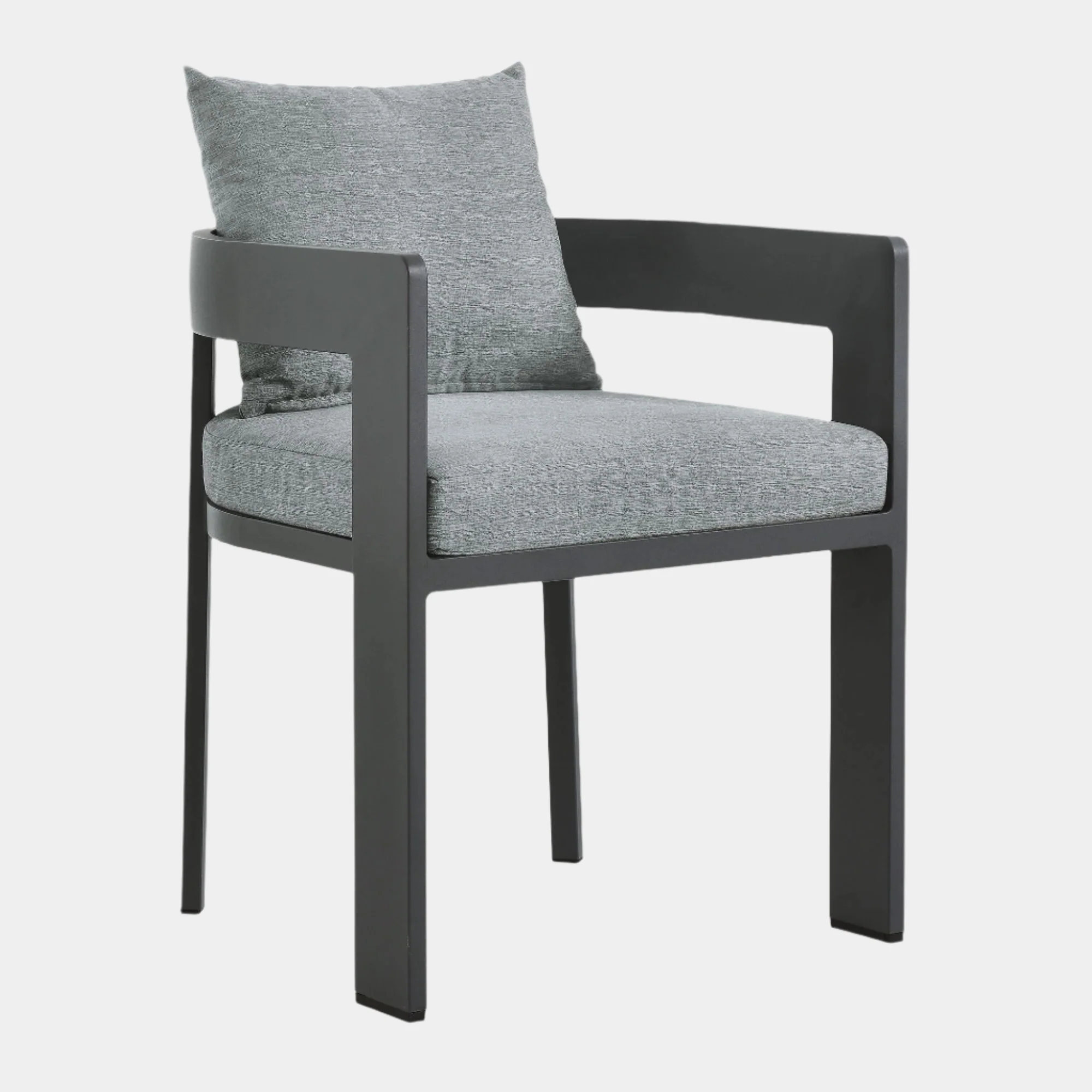 Tahoe Outdoor Patio Aluminum Dining Chair - Image 10