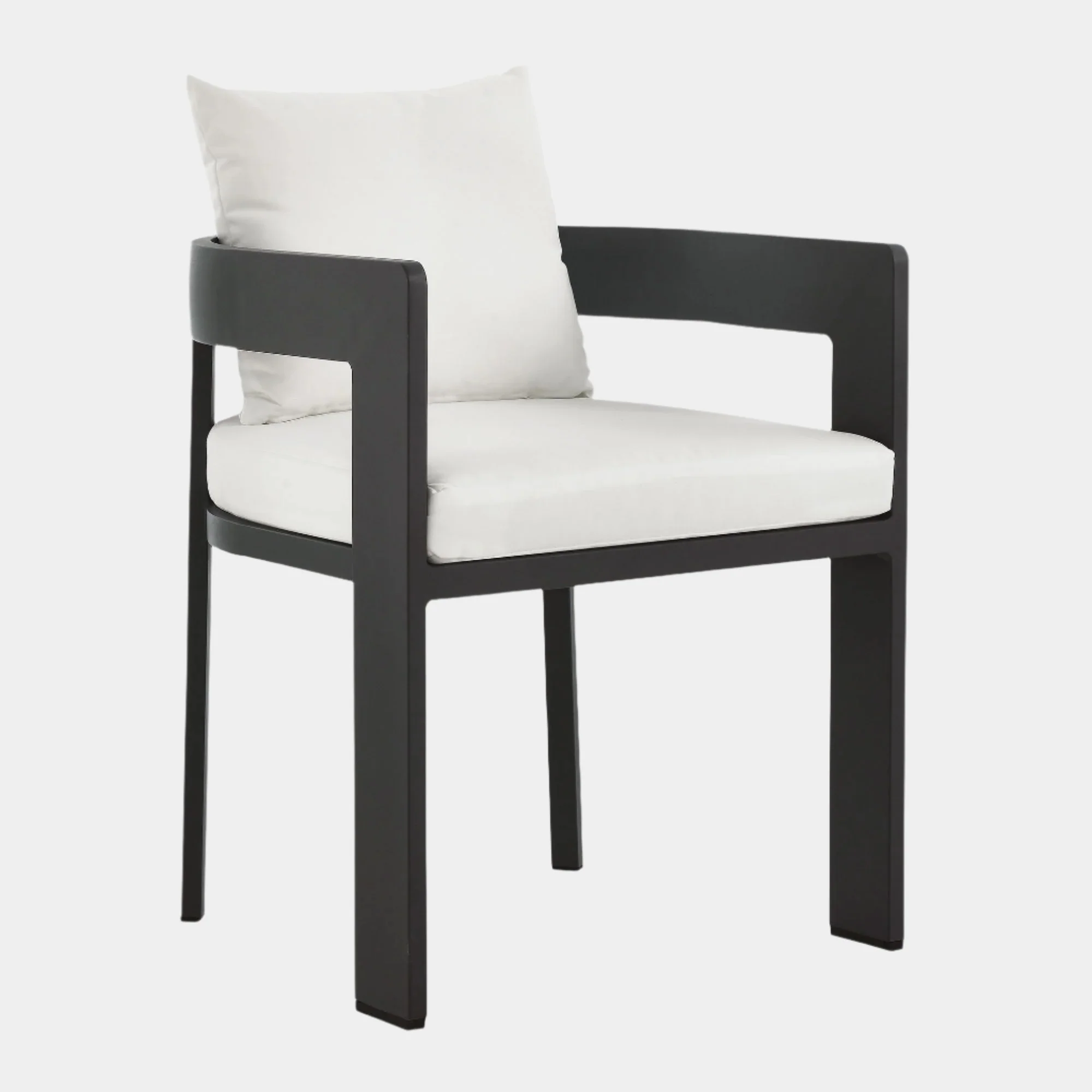Tahoe Outdoor Patio Aluminum Dining Chair - Image 19