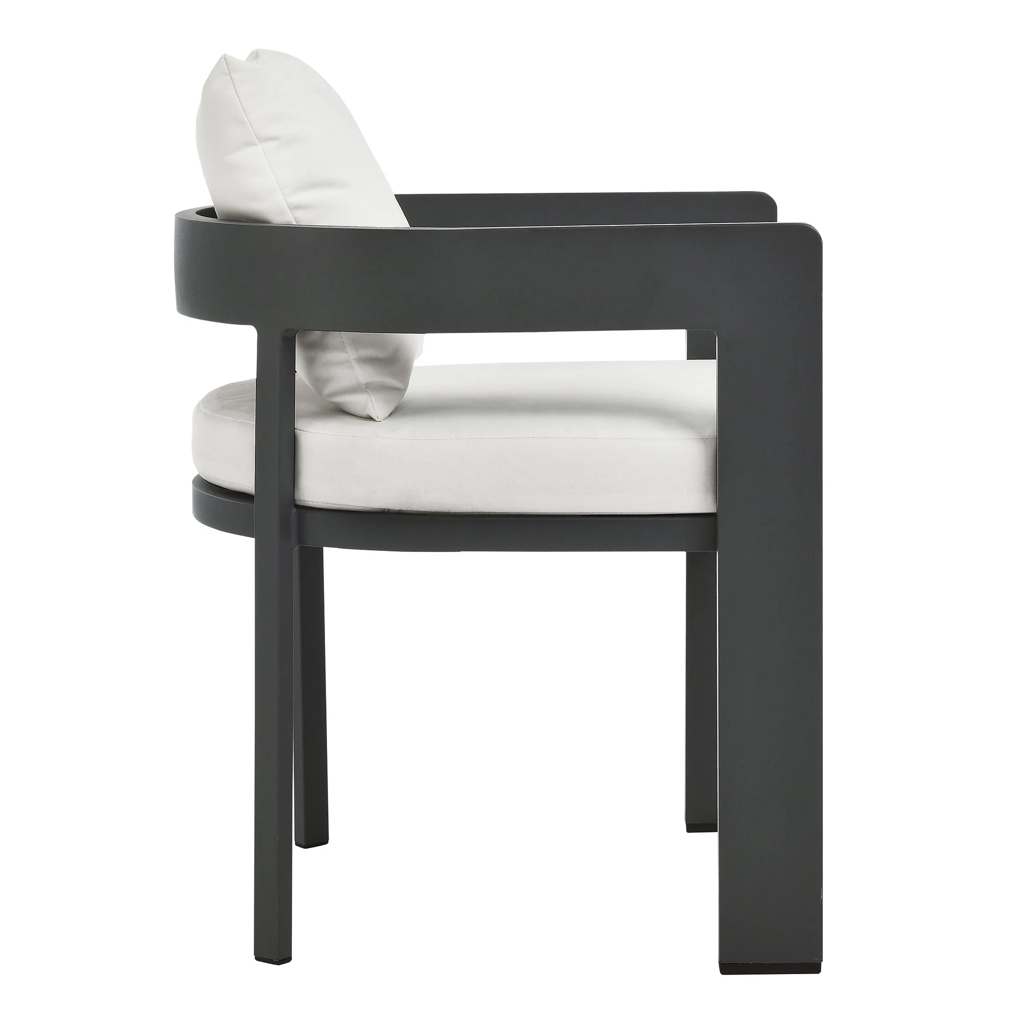 Tahoe Outdoor Patio Aluminum Dining Chair - Image 21
