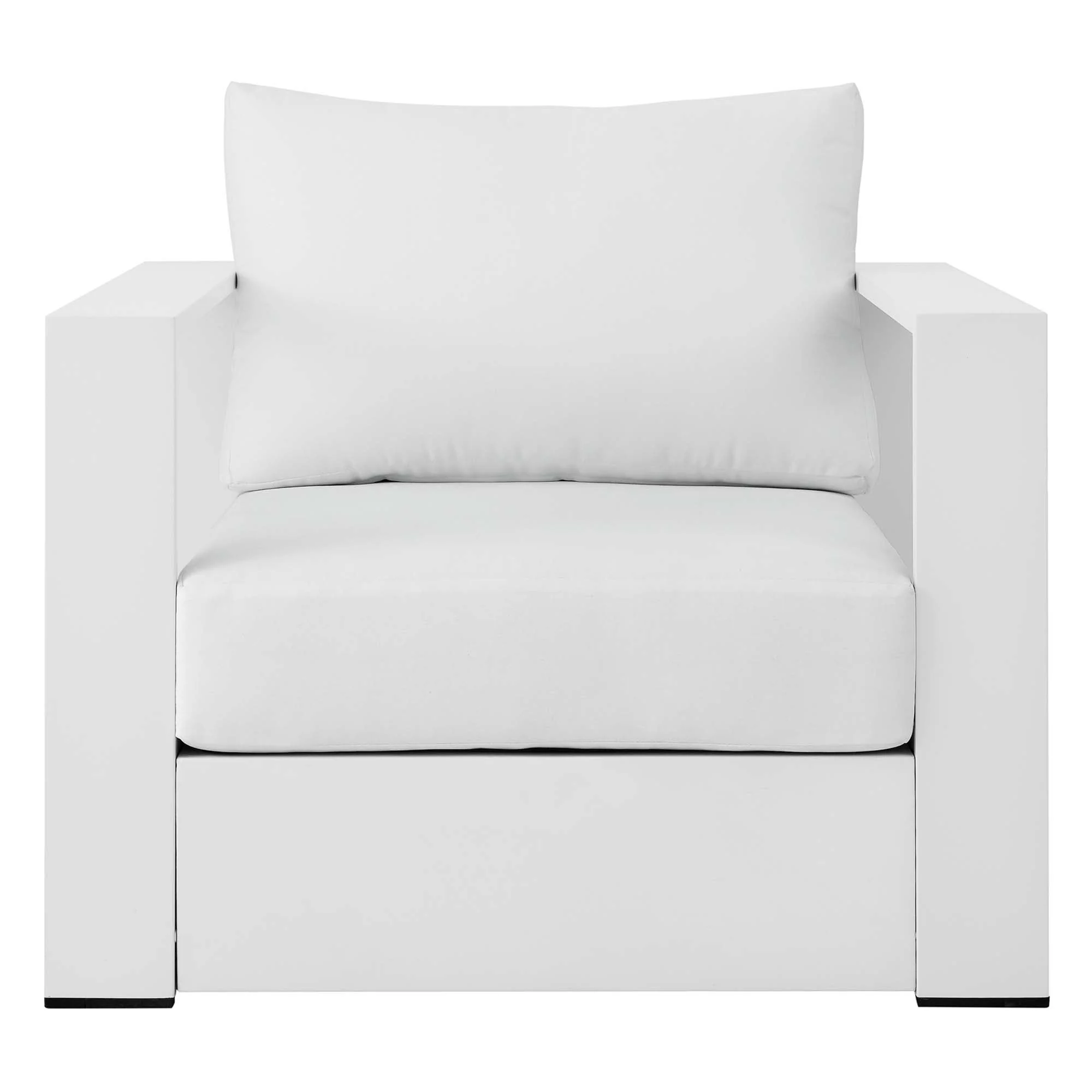 Tahoe Outdoor Patio Powder-Coated Aluminum Armchair - Image 47