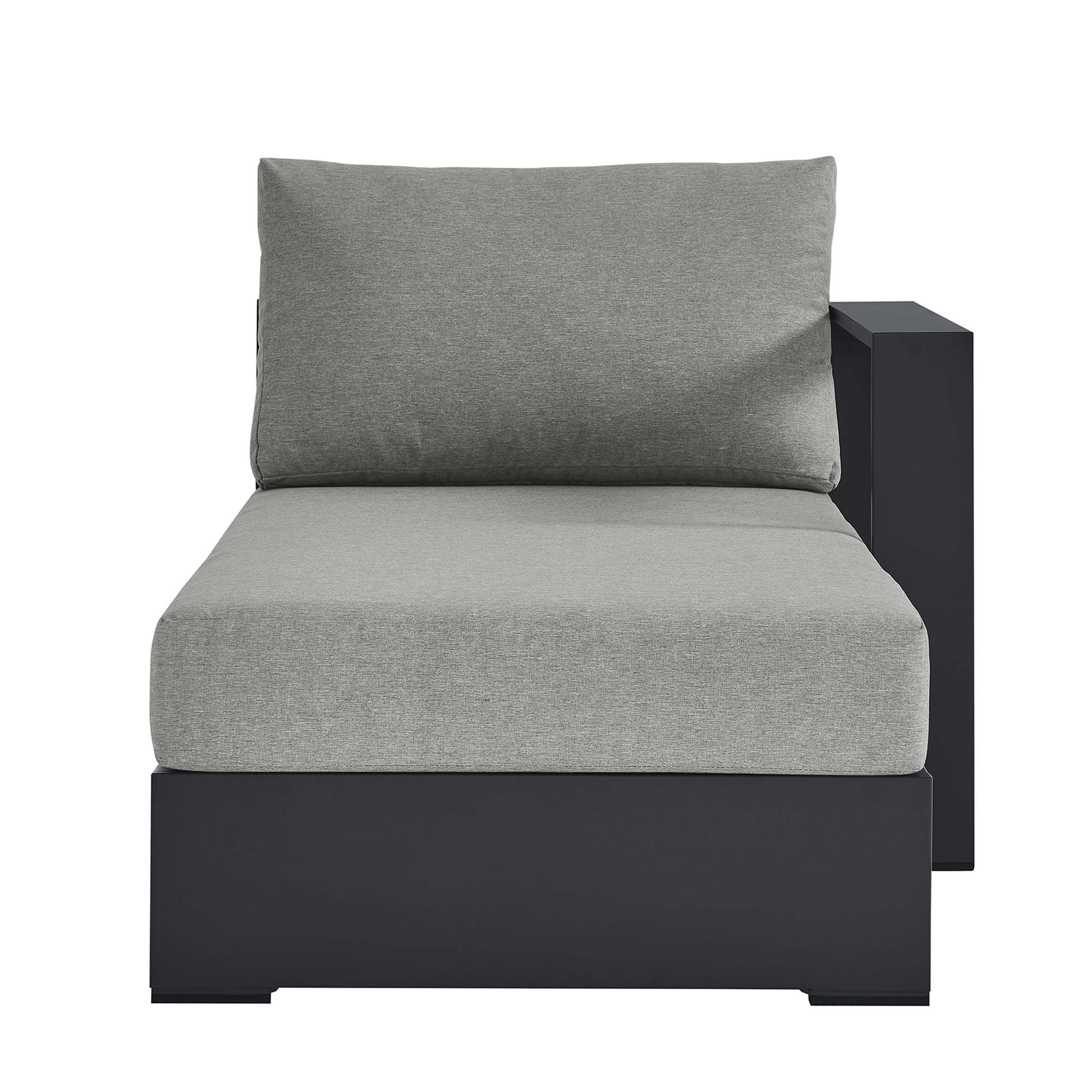 Tahoe Outdoor Patio Powder-Coated Aluminum Modular Right-Facing Chaise Lounge - Image 14