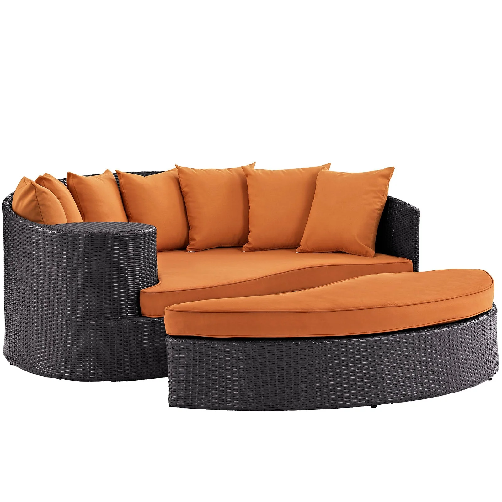 Taiji Outdoor Patio Wicker Daybed - Image 3