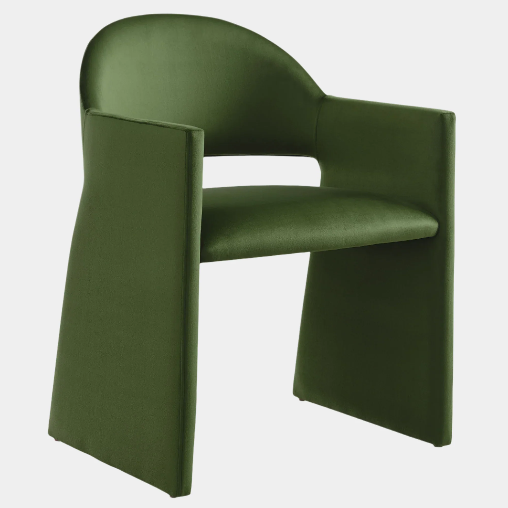 Talia Performance Velvet Dining Armchair