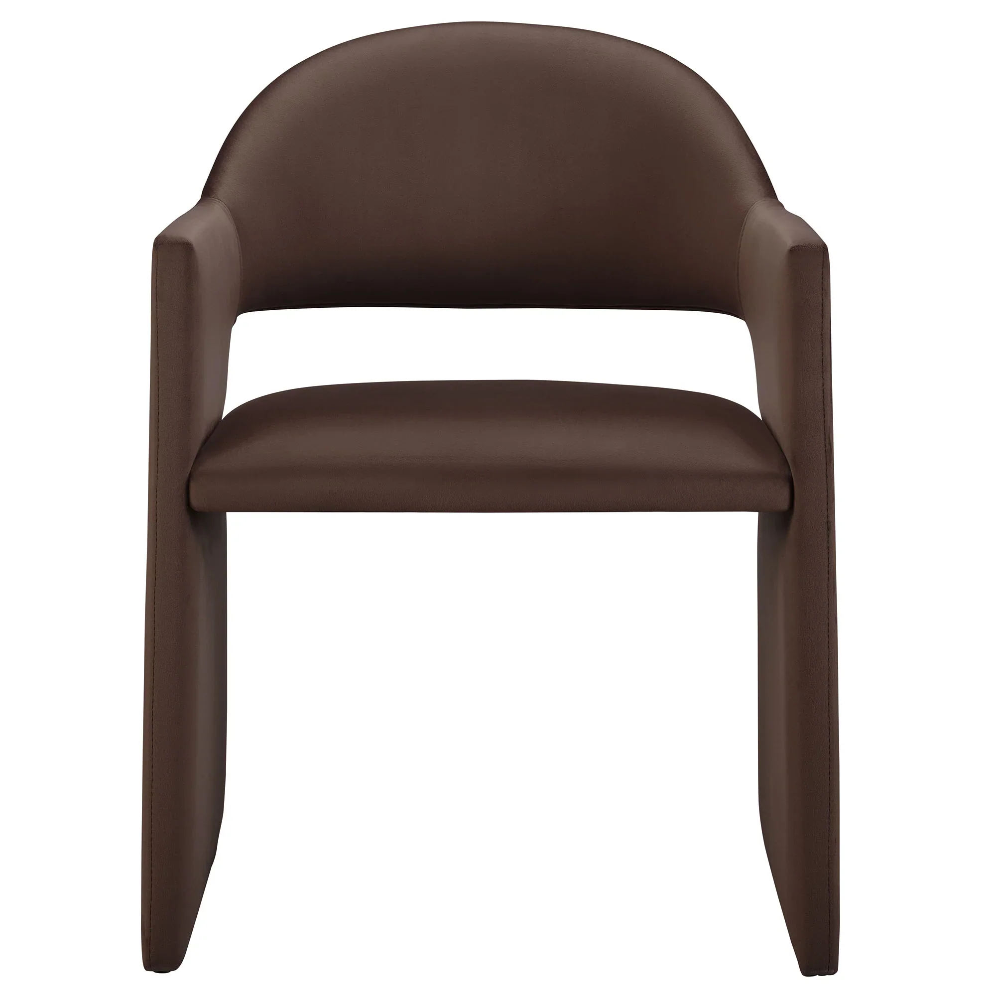 Talia Performance Velvet Dining Armchair - Image 13