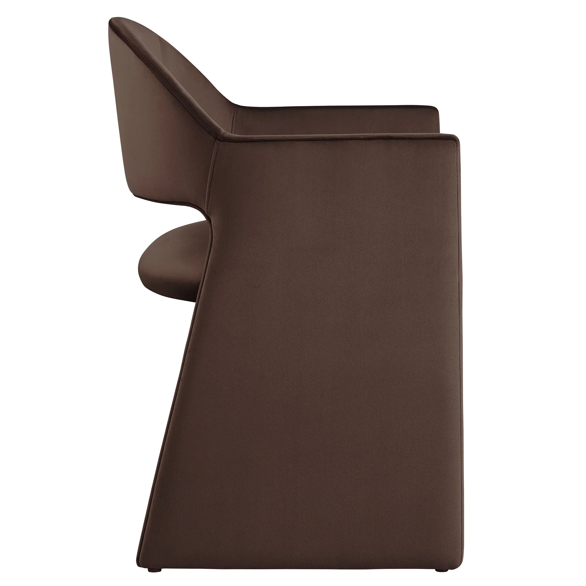 Talia Performance Velvet Dining Armchair - Image 14