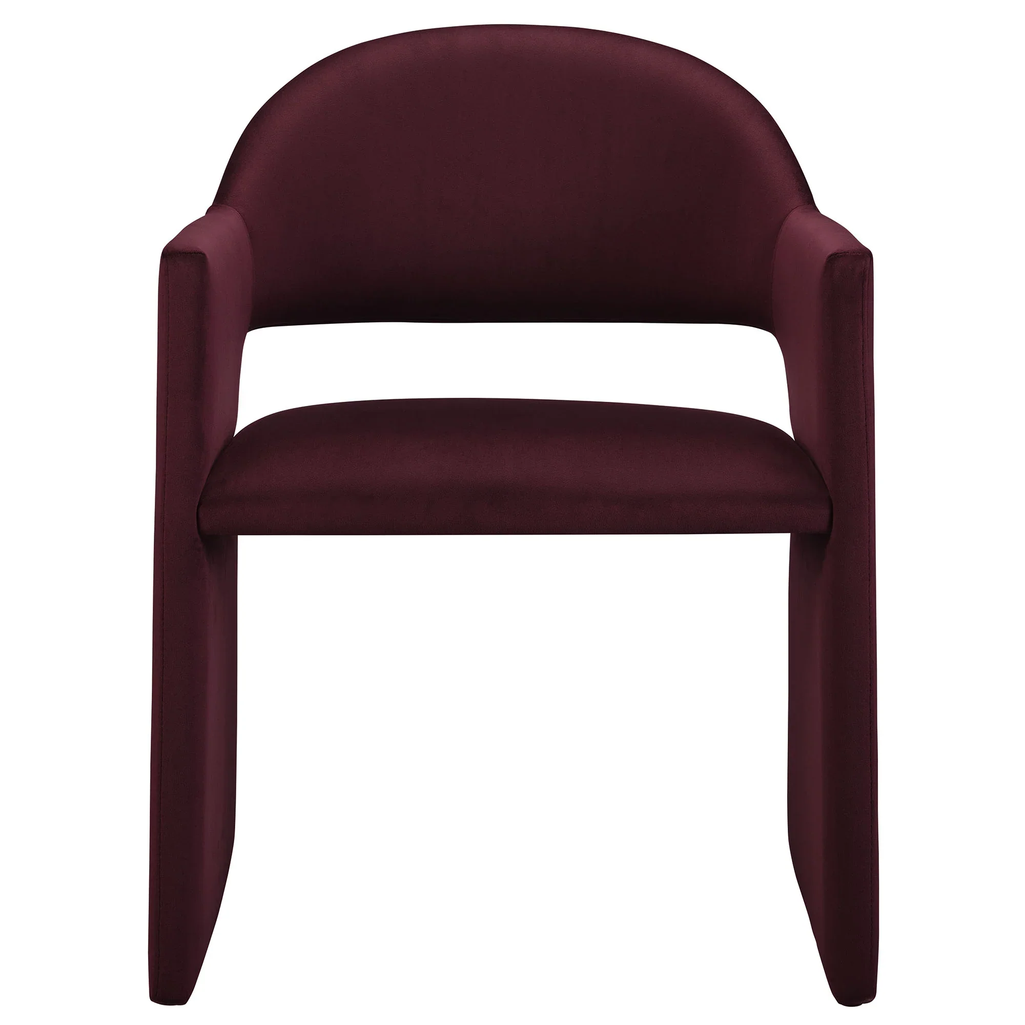 Talia Performance Velvet Dining Armchair - Image 22