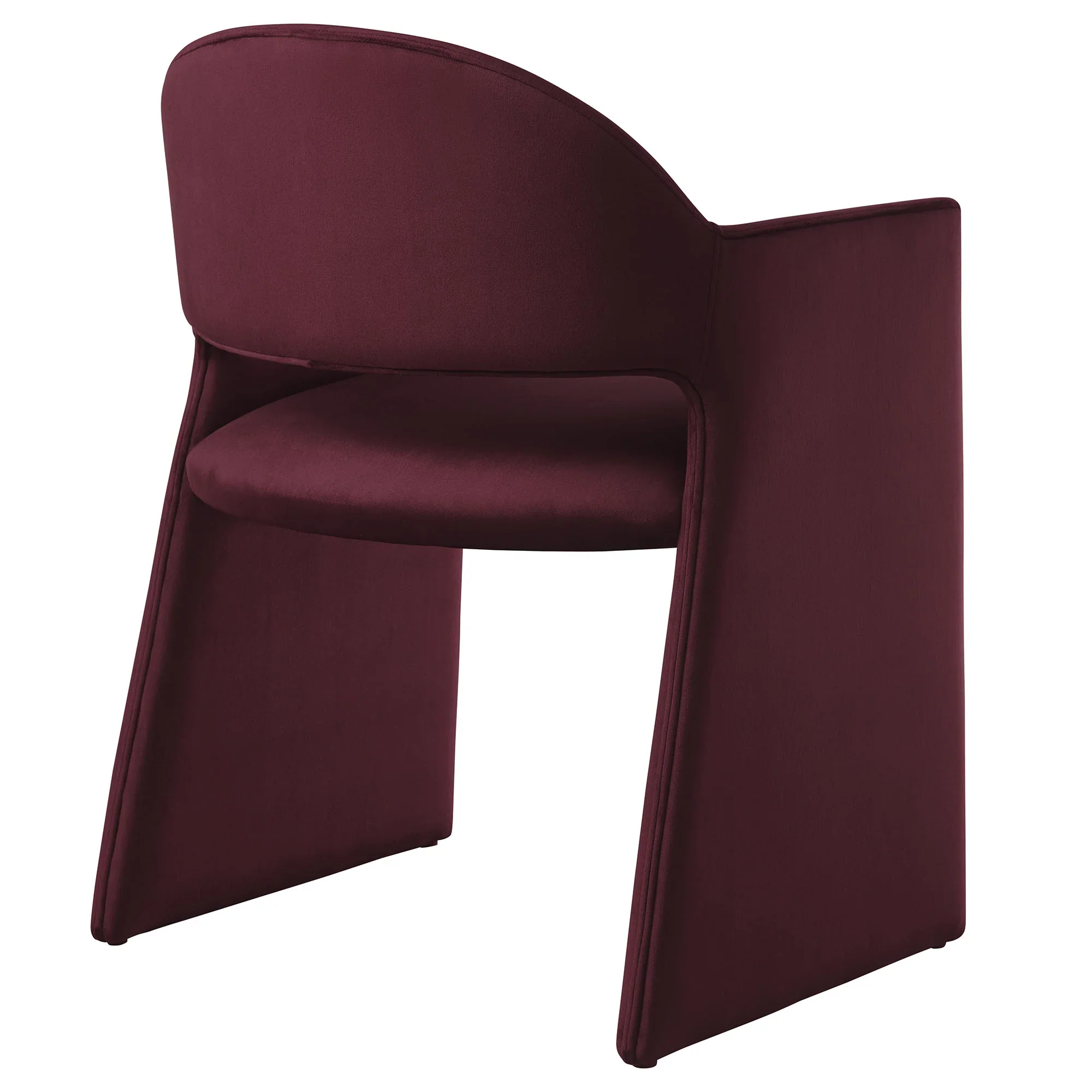 Talia Performance Velvet Dining Armchair - Image 24