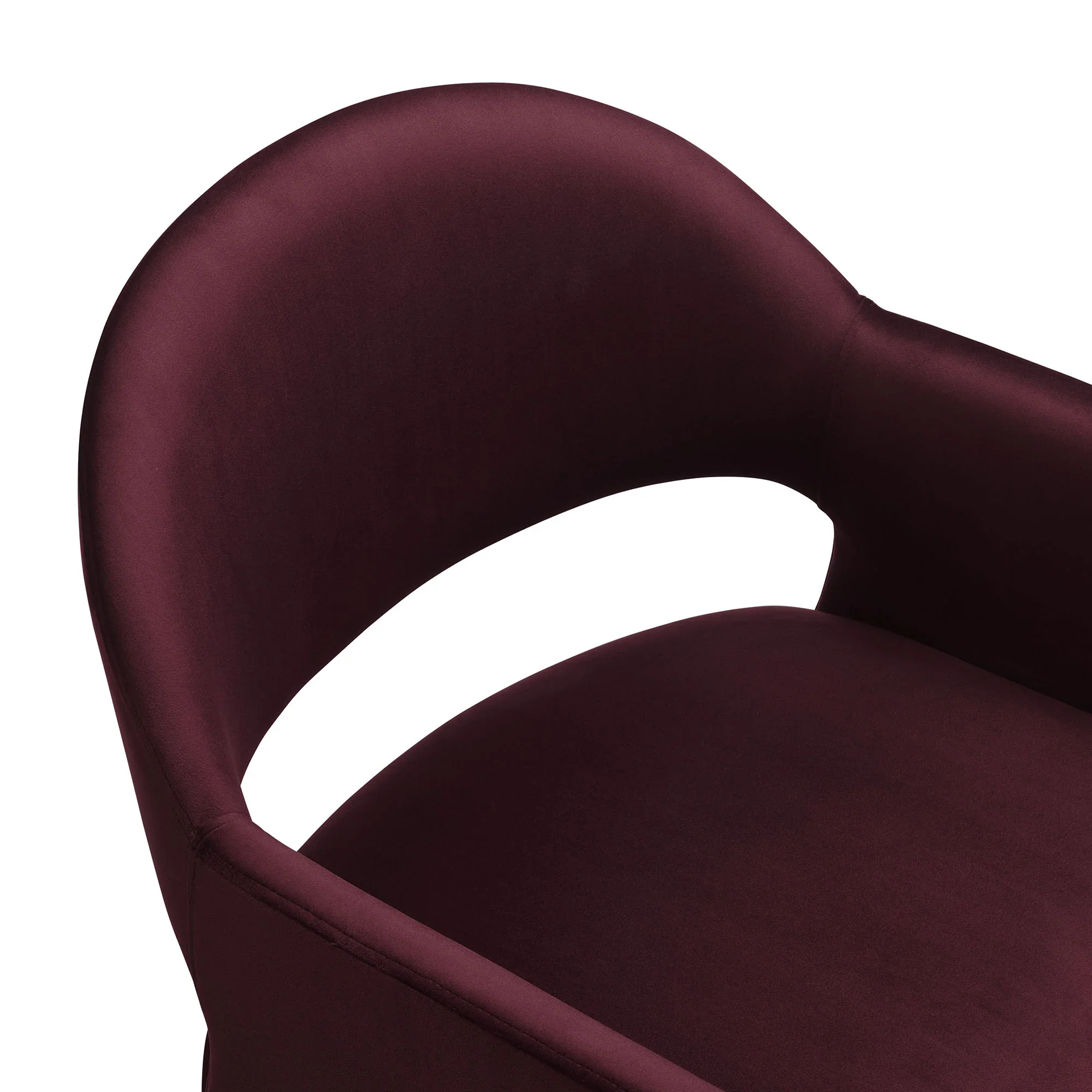 Talia Performance Velvet Dining Armchair - Image 25