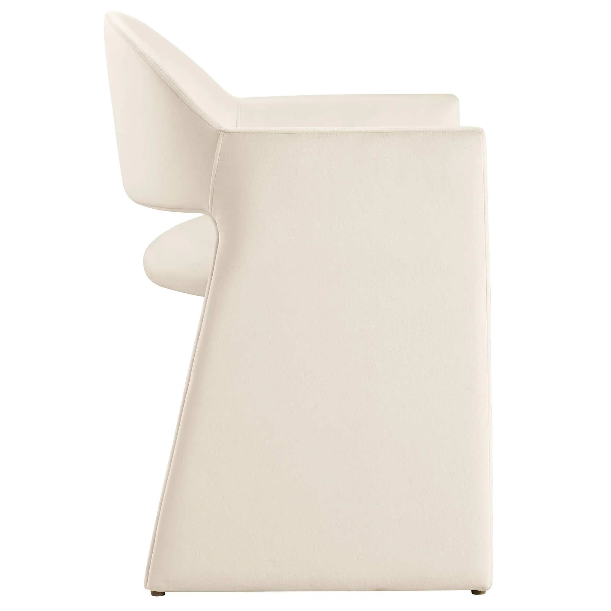 Talia Performance Velvet Dining Armchair - Image 32