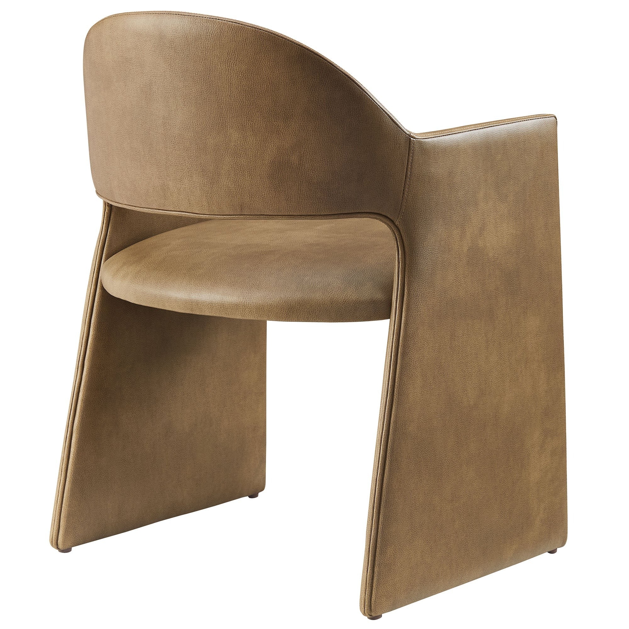 Talia Vegan Leather Dining Armchair - Image 5