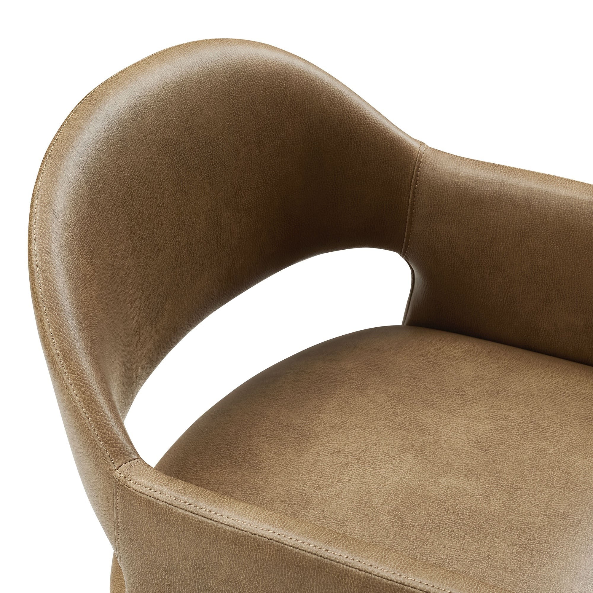Talia Vegan Leather Dining Armchair - Image 7