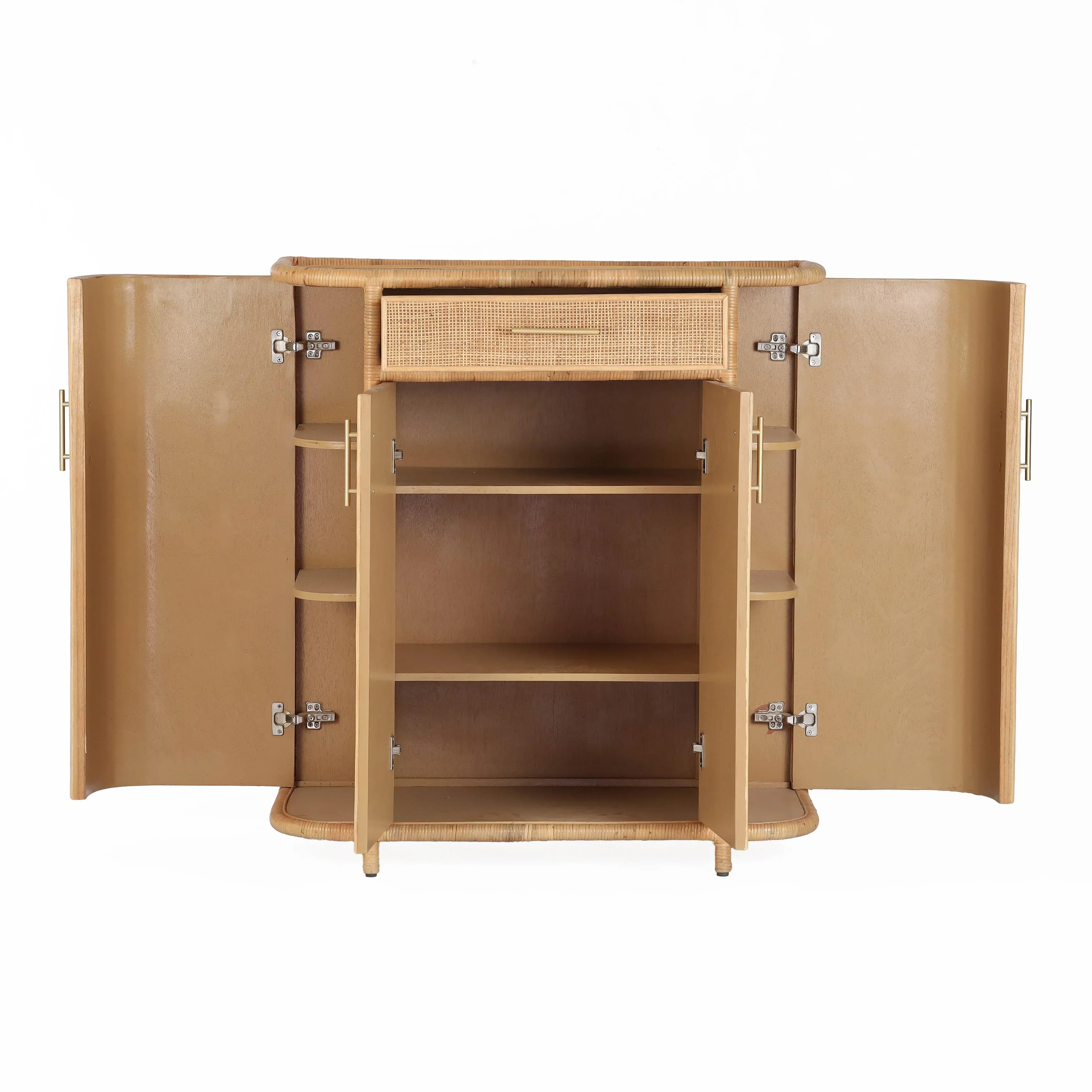 Tarot Natural Rattan Bar Cabinet - Image 8
