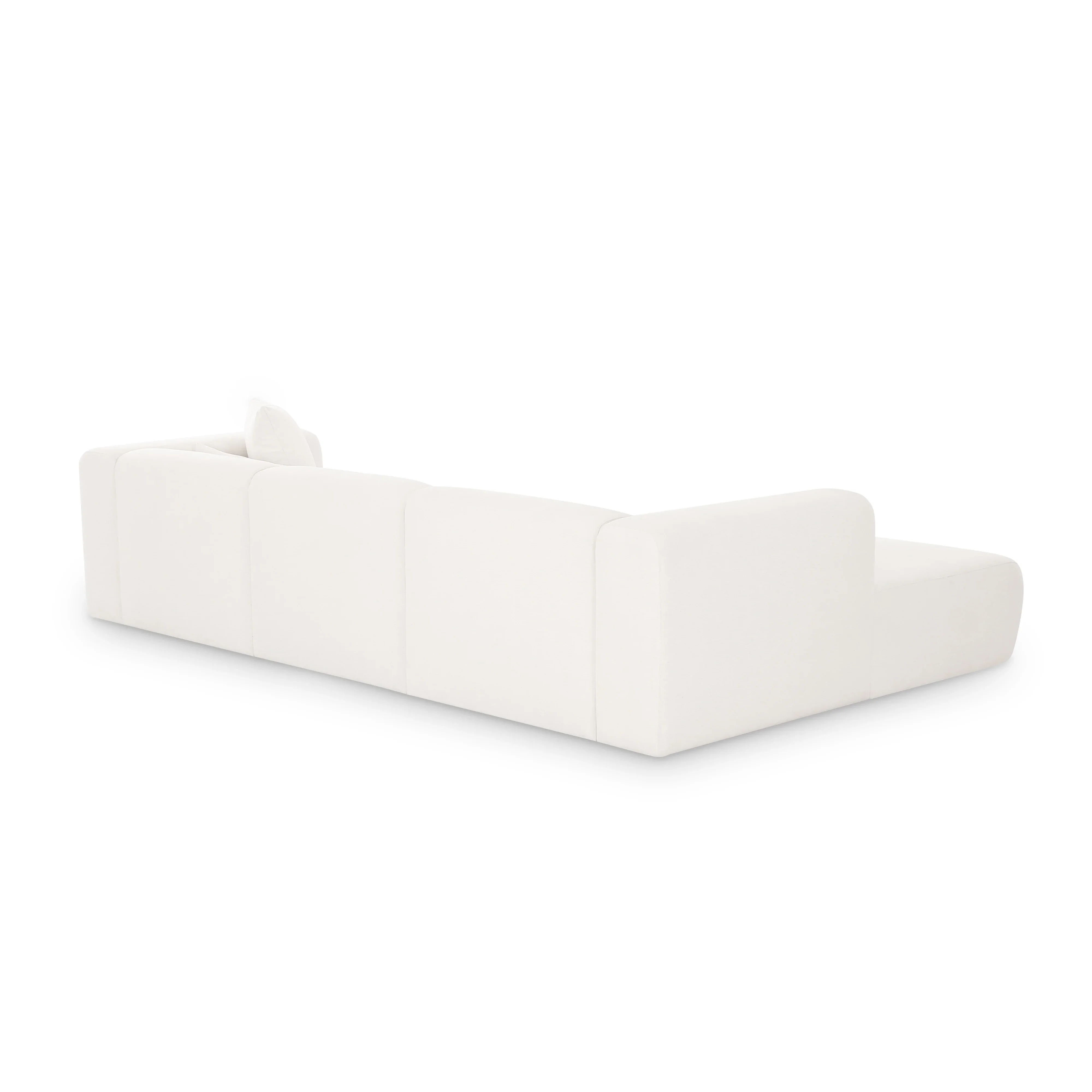 Tarra 3-Piece Cream Performance Chenille Modular Sectional - Image 10