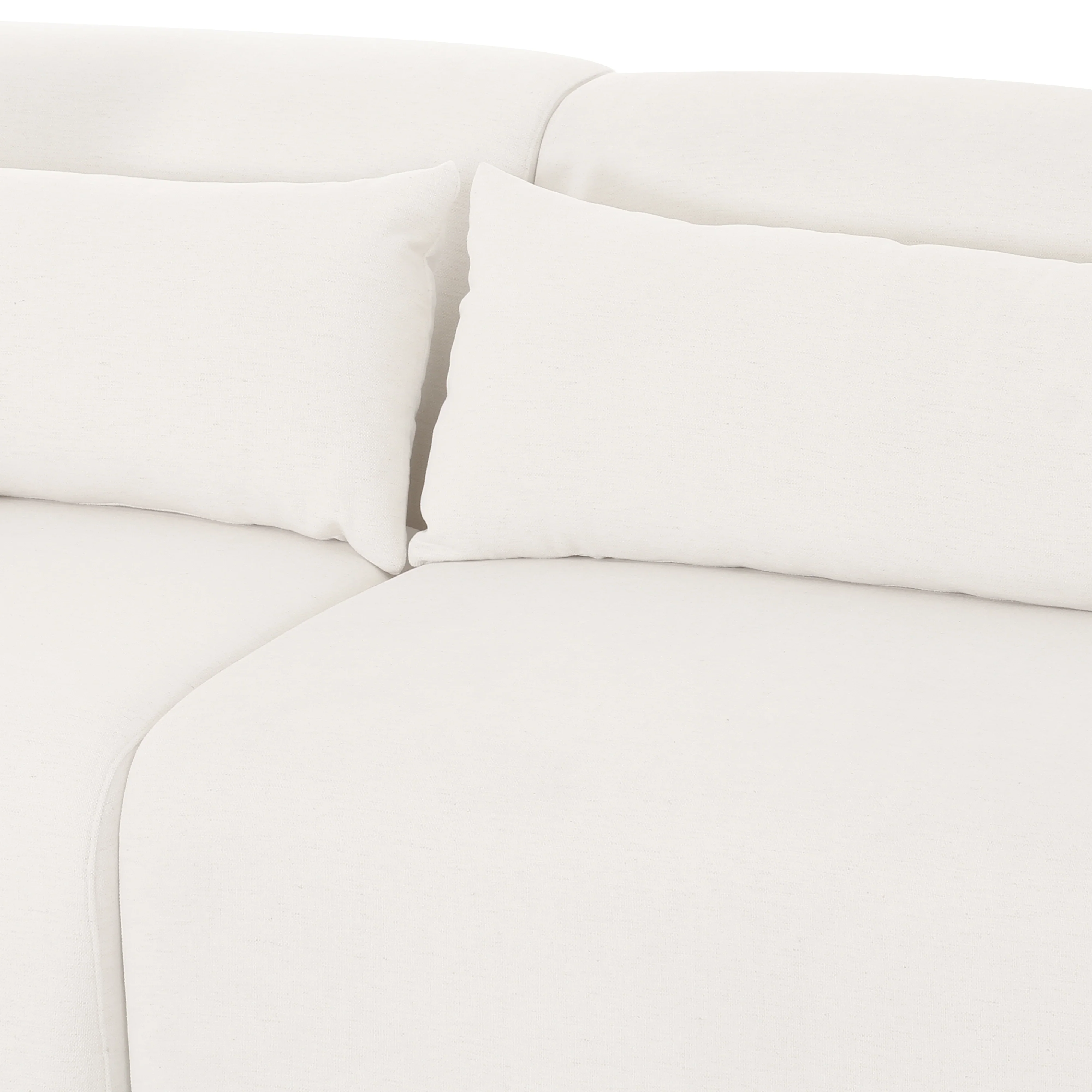 Tarra 3-Piece Cream Performance Chenille Modular Sectional - Image 11