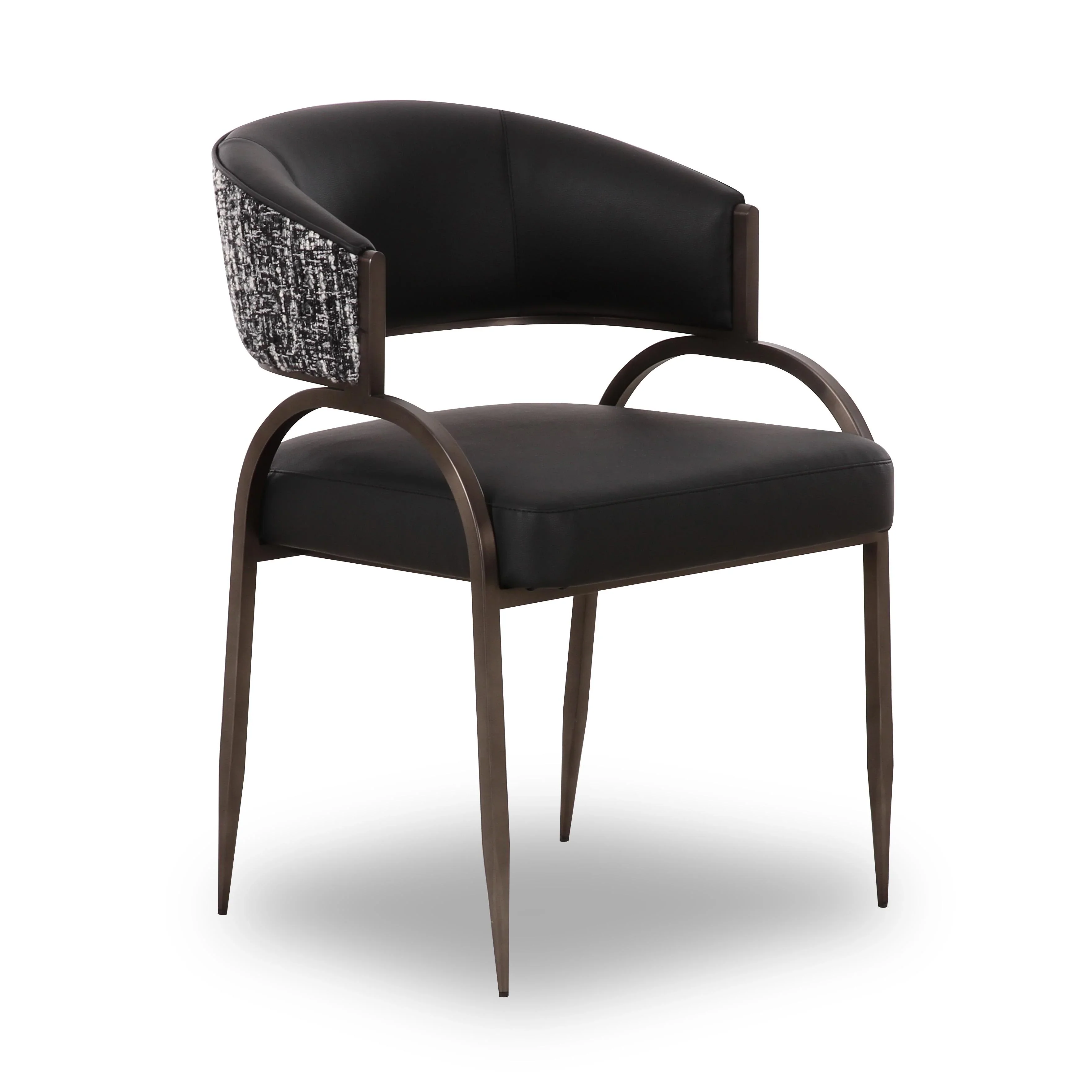 Tatum 2-Tone Performance Vegan Leather Dining Chair - Image 11