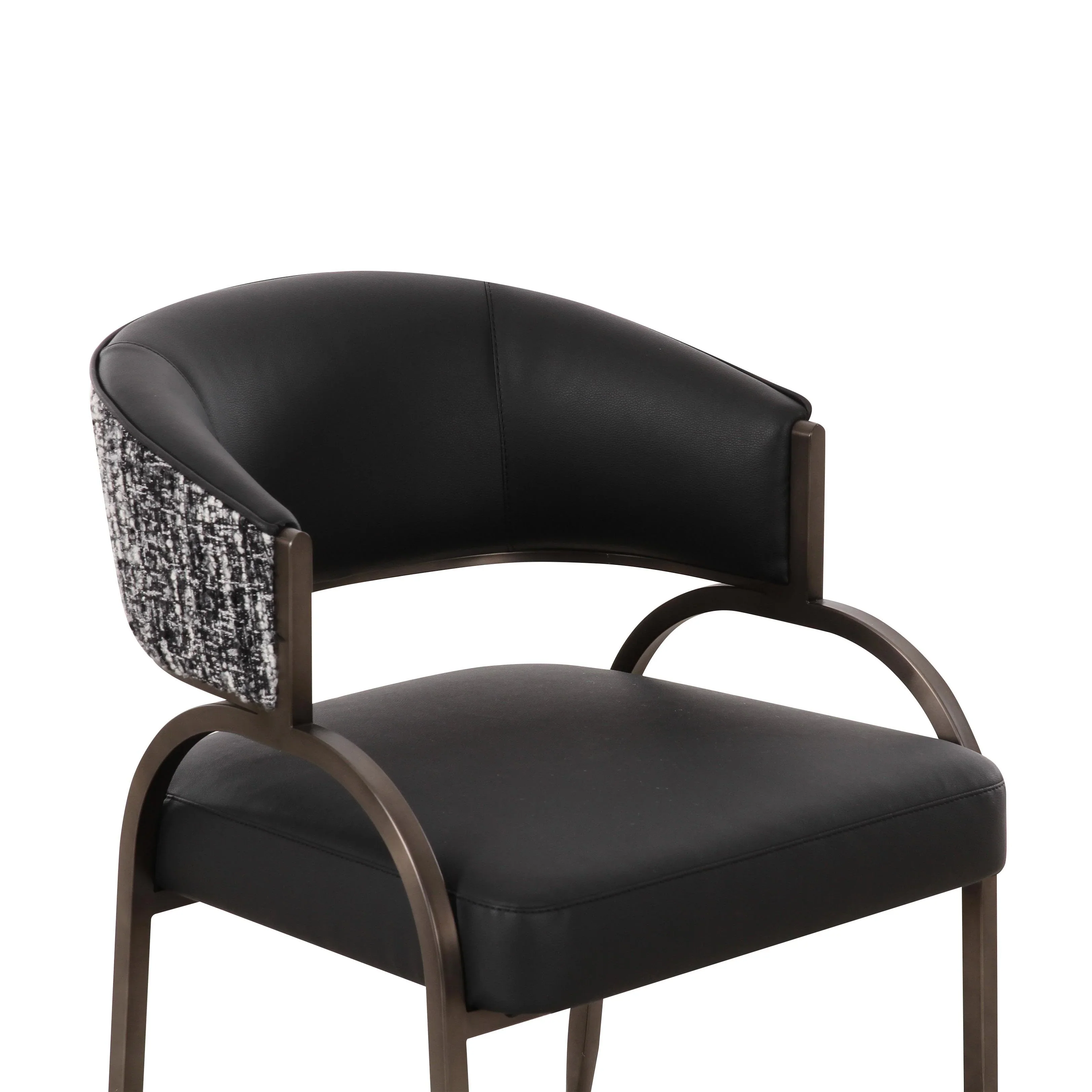 Tatum 2-Tone Performance Vegan Leather Dining Chair - Image 13
