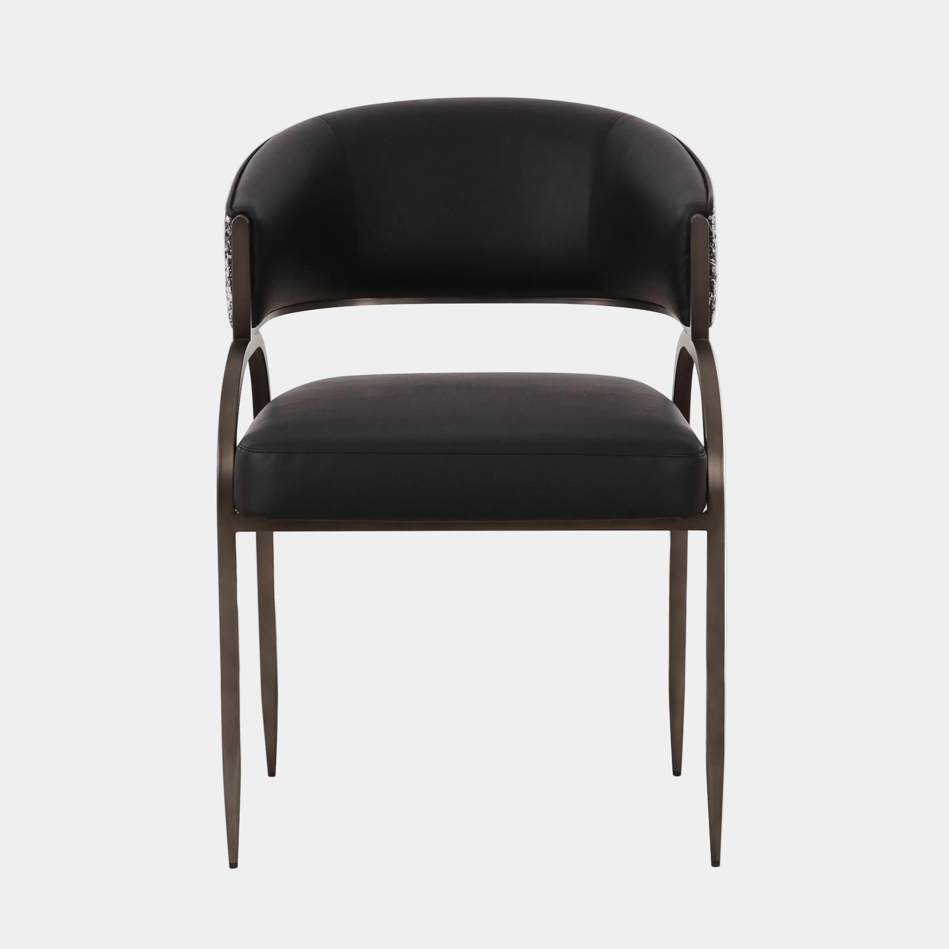 Tatum 2-Tone Performance Vegan Leather Dining Chair - Image 9