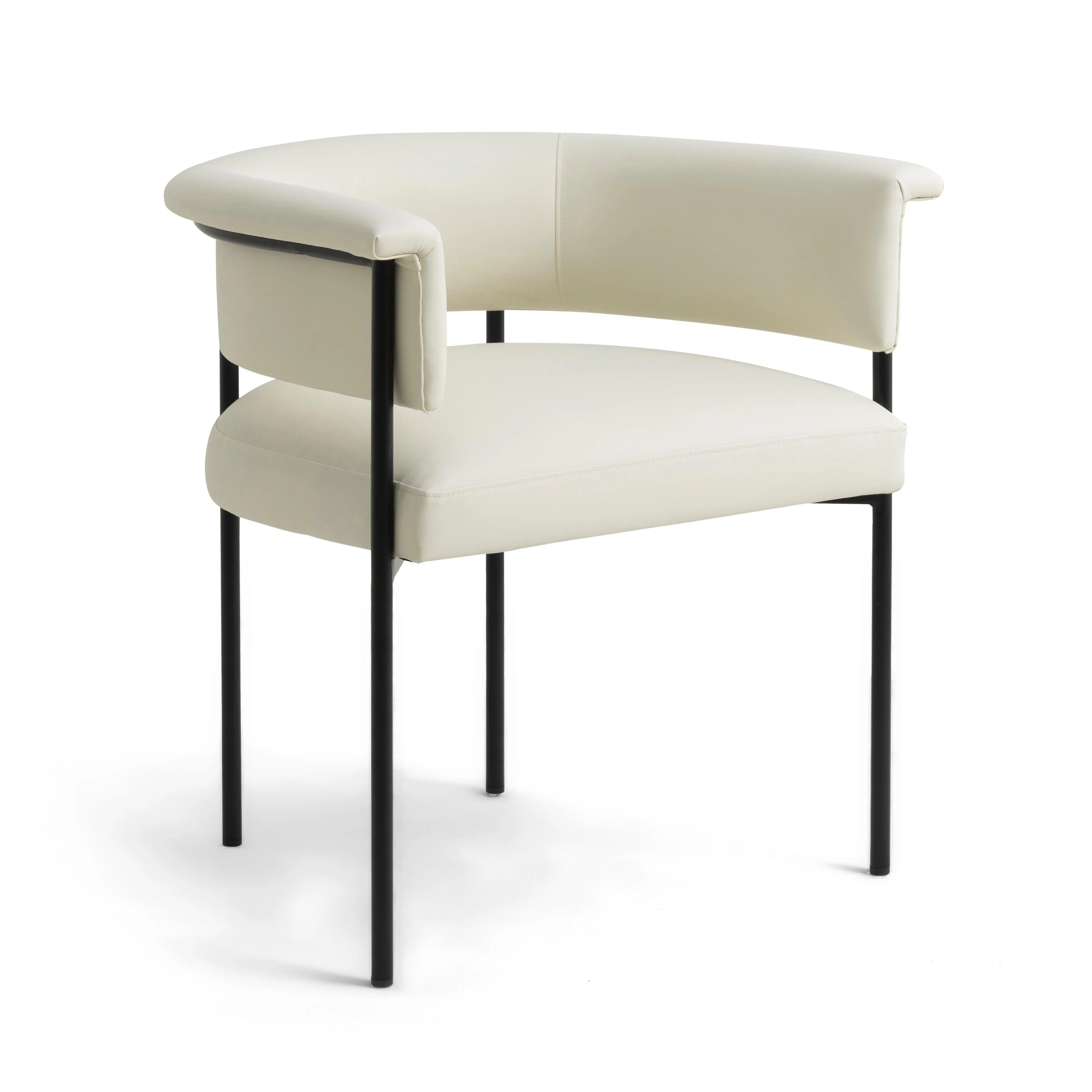 Taylor Performance Vegan Leather Dining Chair - Image 3