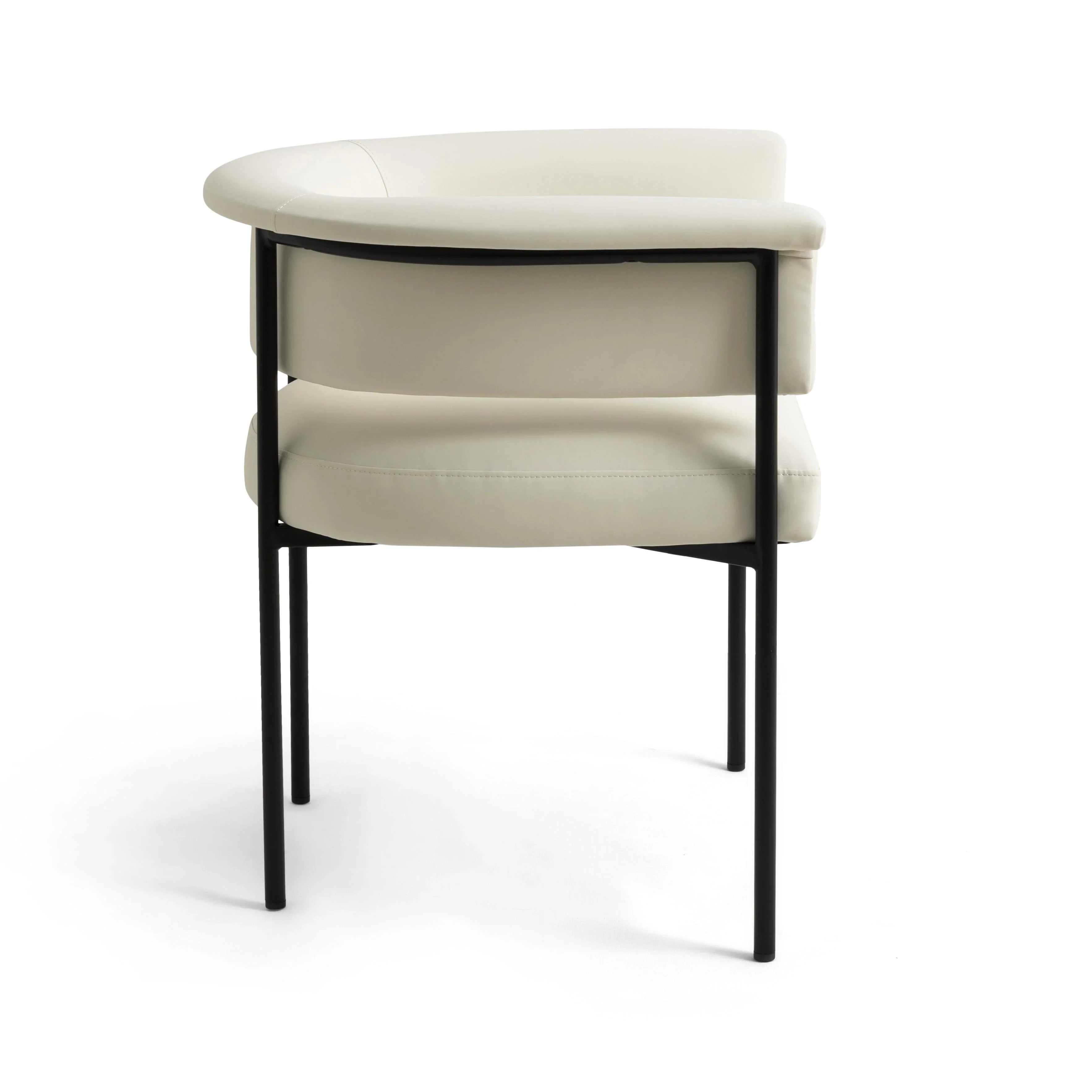 Taylor Performance Vegan Leather Dining Chair - Image 4