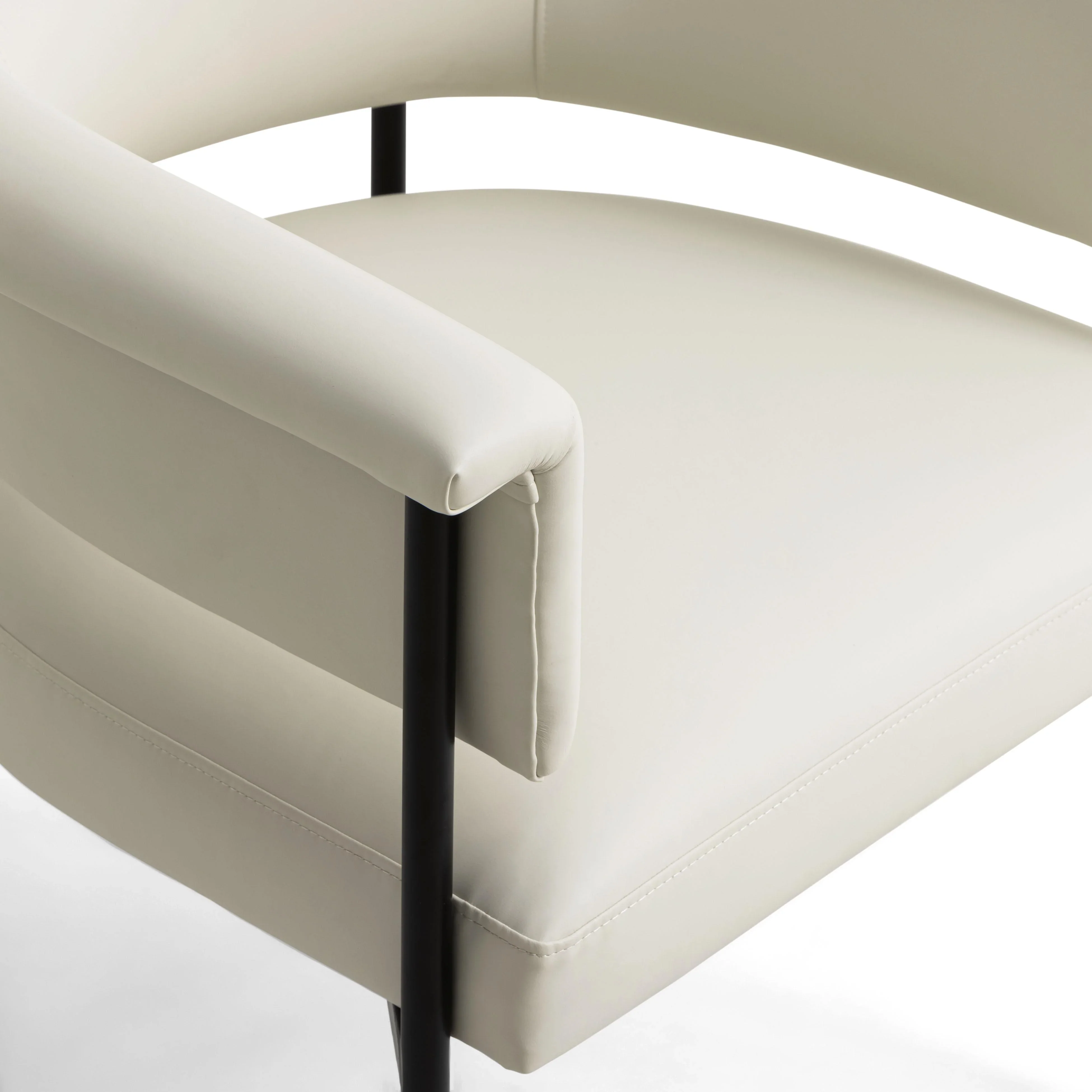 Taylor Performance Vegan Leather Dining Chair - Image 7