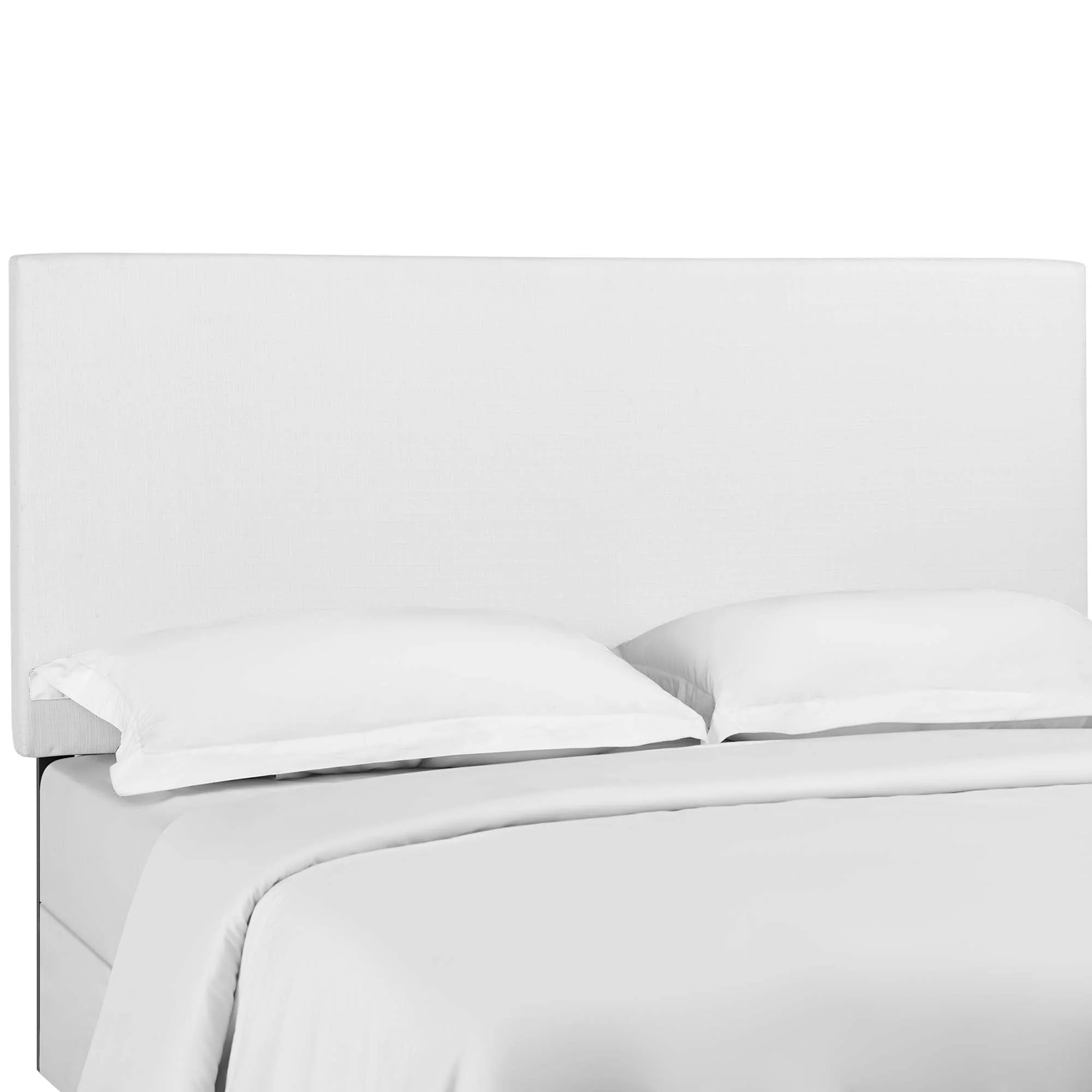 Taylor Upholstered Linen Fabric Headboard - Image 19