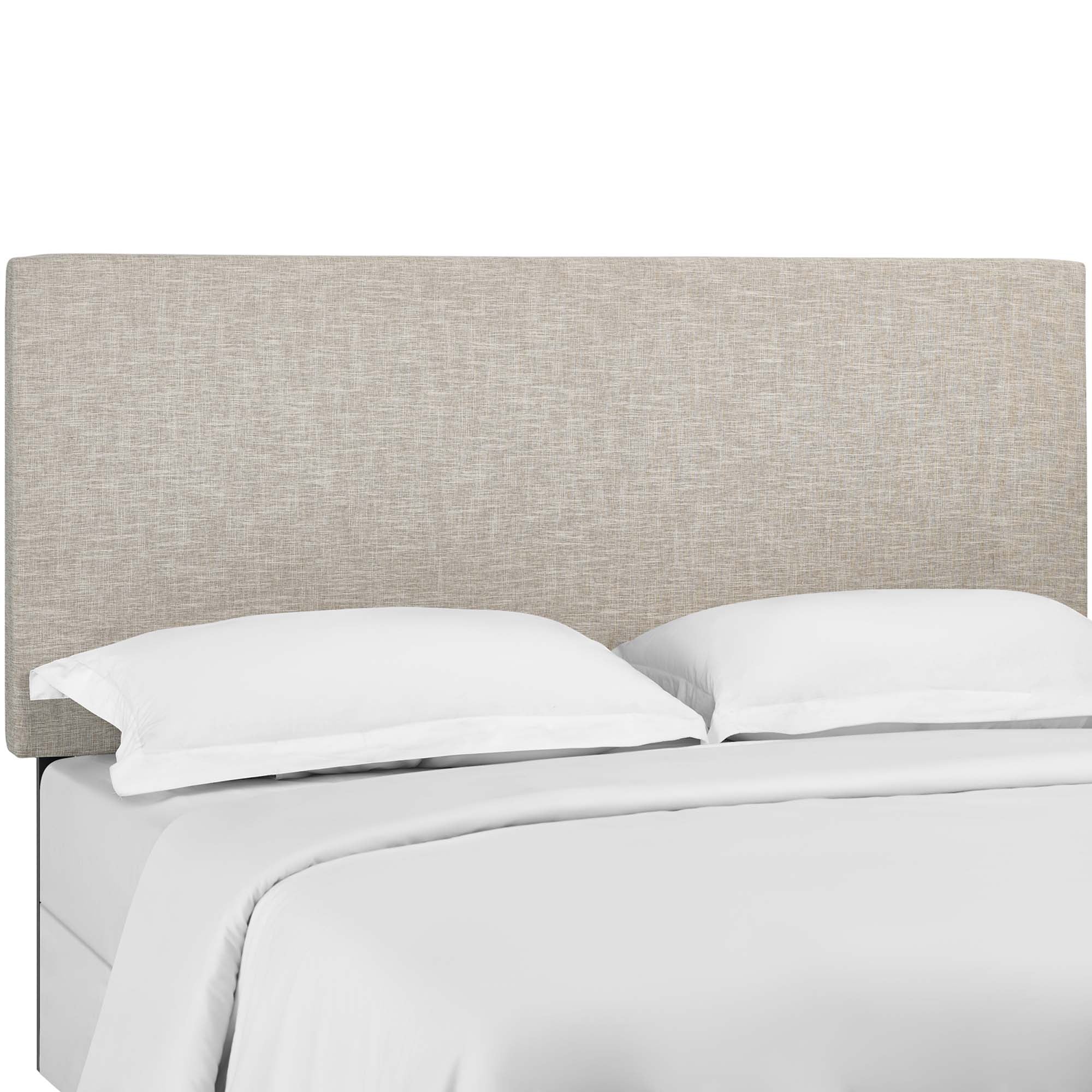 Taylor Upholstered Linen Fabric Headboard - Image 3