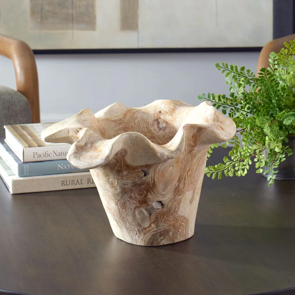 Teak Flow Outdoor Bowl - Image 15