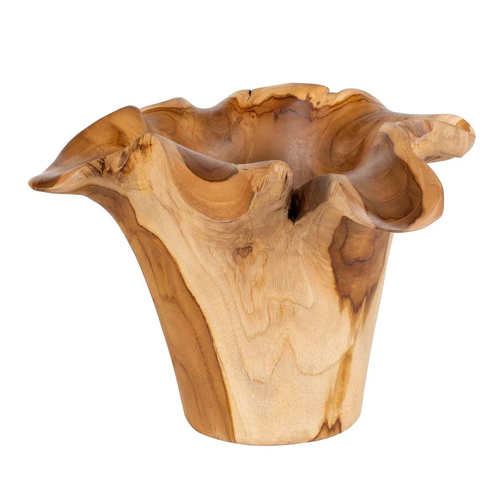 Teak Flow Outdoor Bowl - Image 4