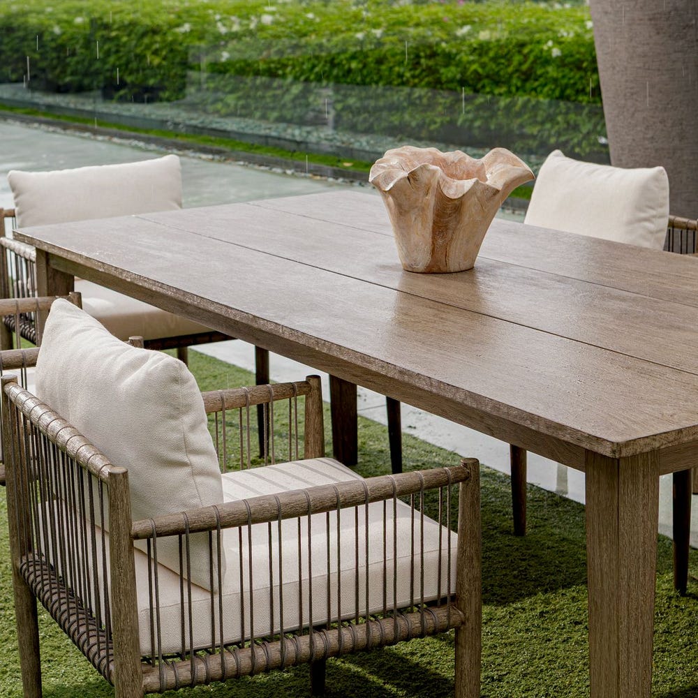 Teak Flow Outdoor Bowl - Image 8