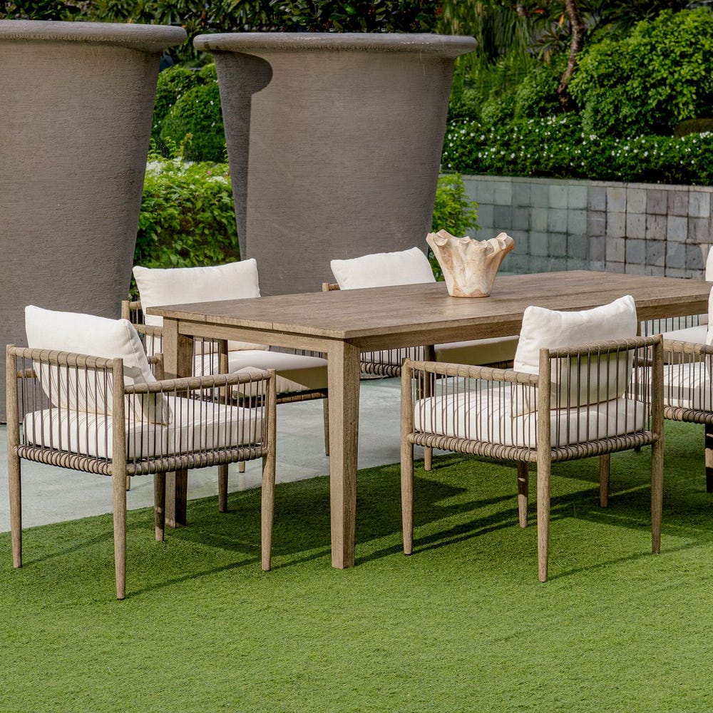 Teak Flow Outdoor Bowl - Image 9