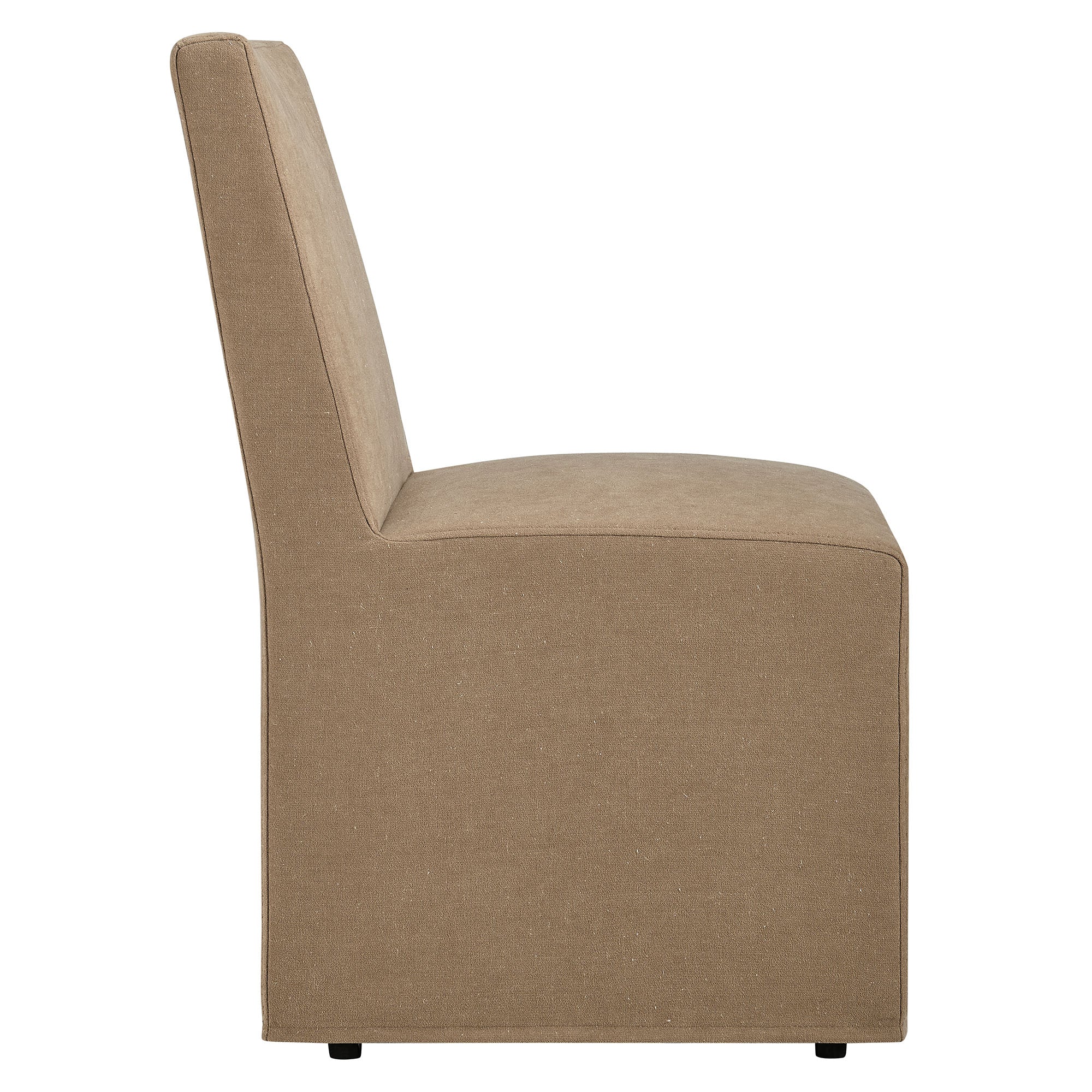Tessera Upholstered Linen-Blend Slipcovered Dining Chair - Image 13