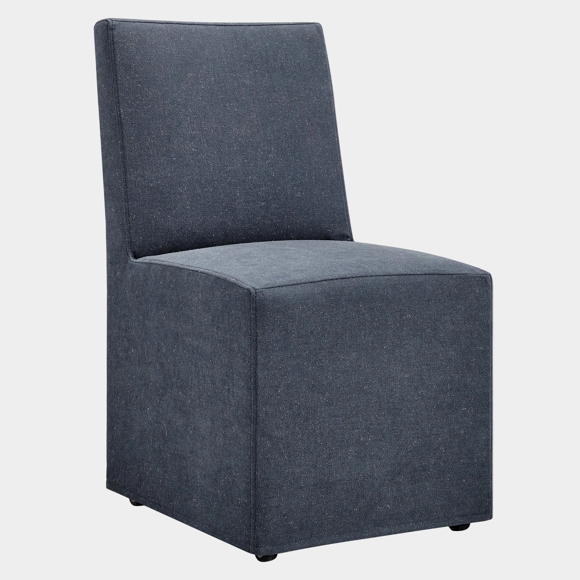 Tessera Upholstered Linen-Blend Slipcovered Dining Chair - Image 28