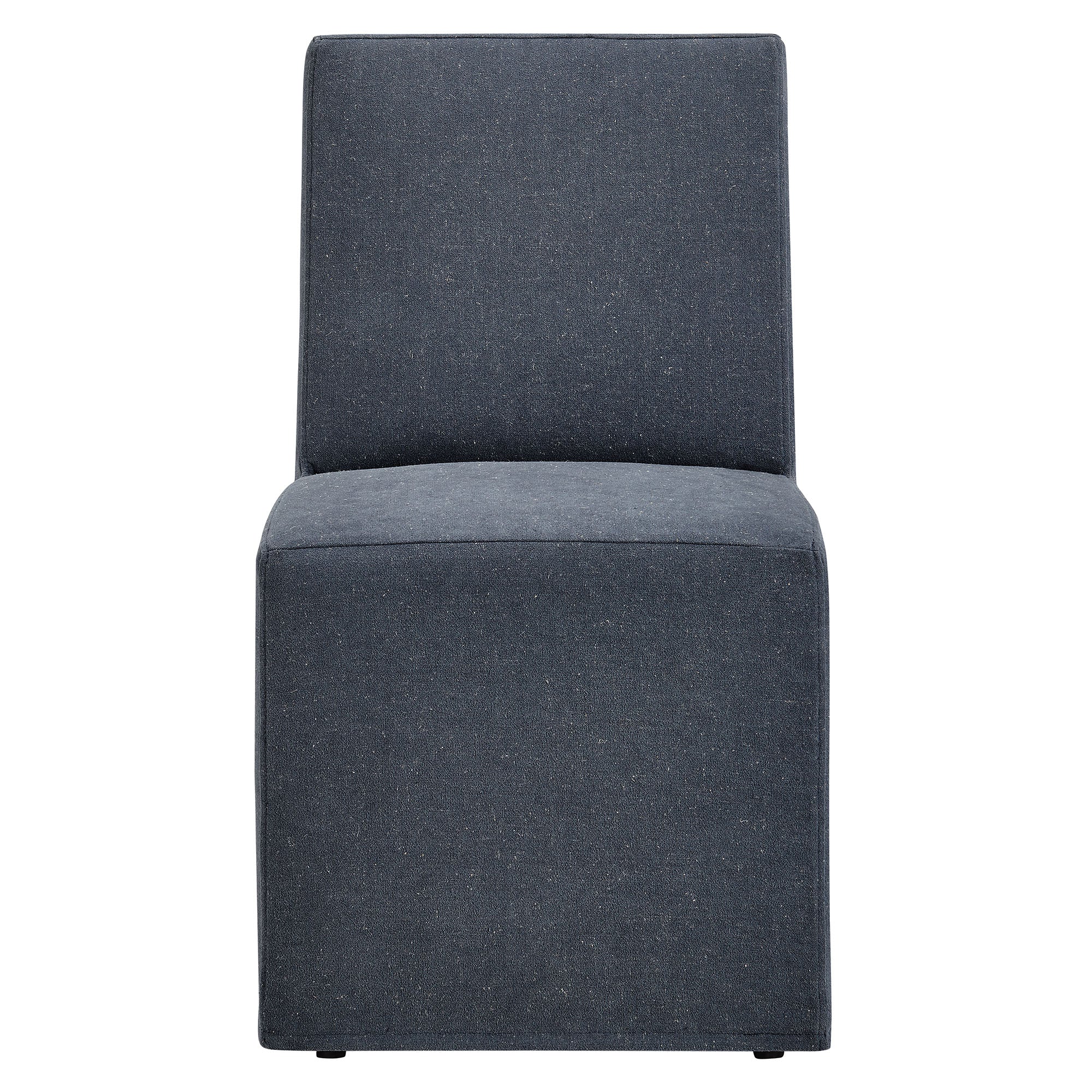 Tessera Upholstered Linen-Blend Slipcovered Dining Chair - Image 33