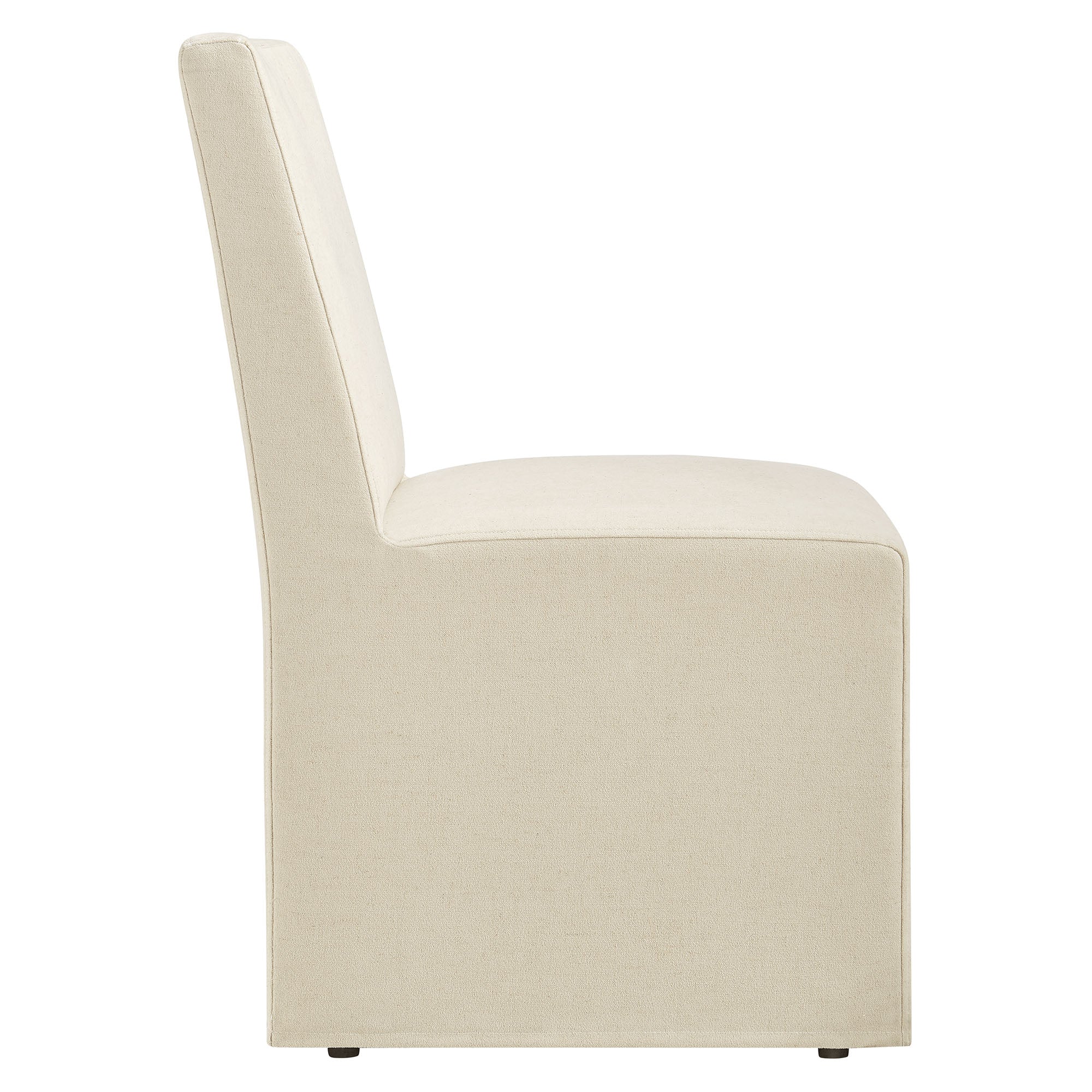 Tessera Upholstered Linen-Blend Slipcovered Dining Chair - Image 40