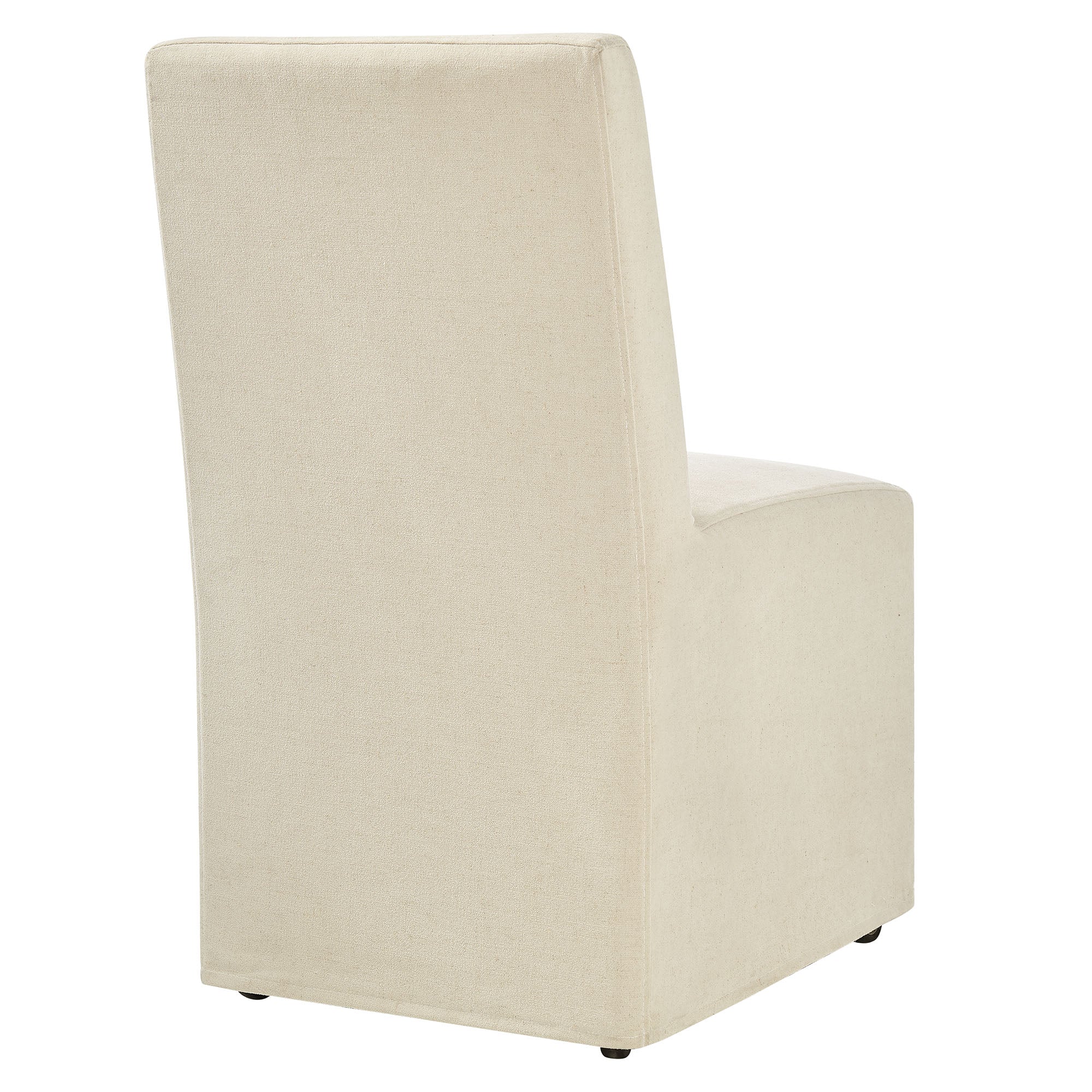Tessera Upholstered Linen-Blend Slipcovered Dining Chair - Image 41
