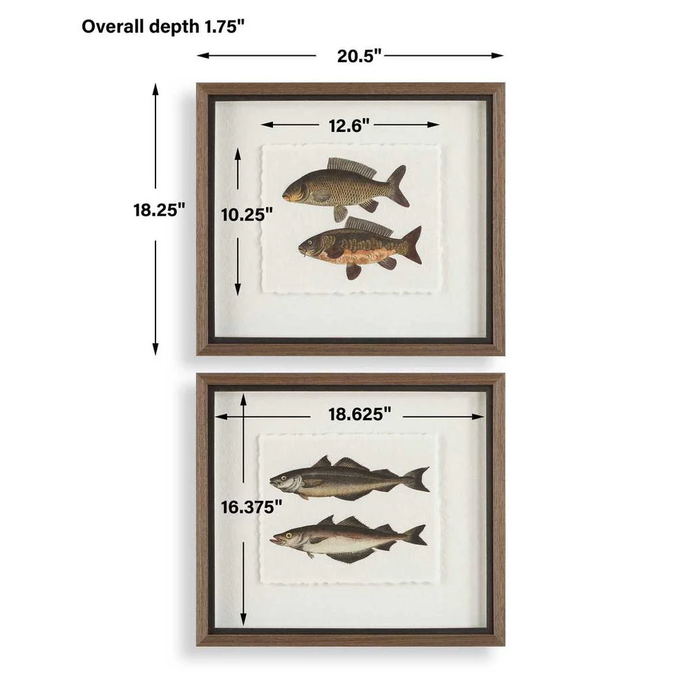 The Catch Framed Prints, S/2 - Image 6